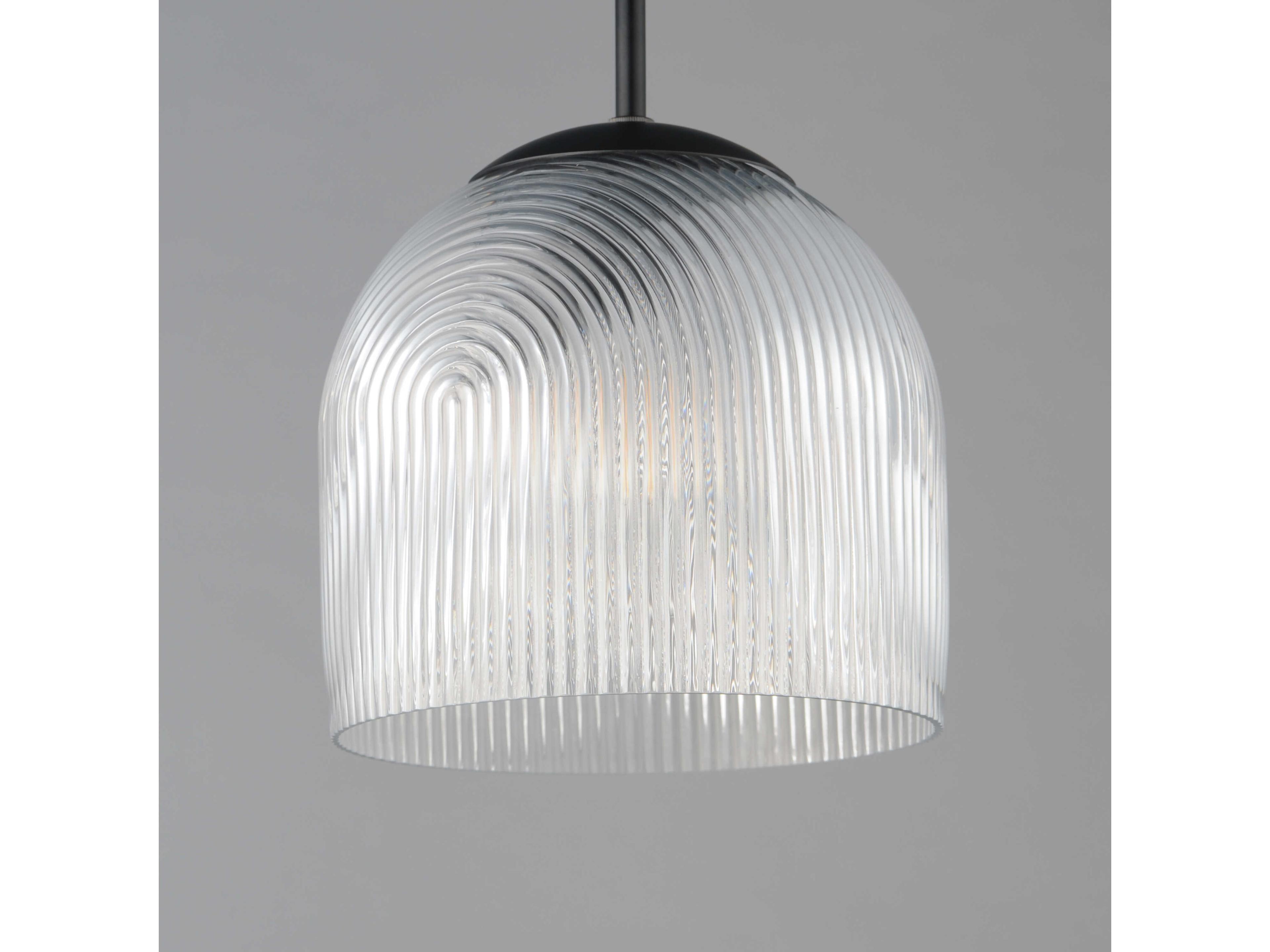 Maxim Lighting Dune 1-Light Black Mini Pendant