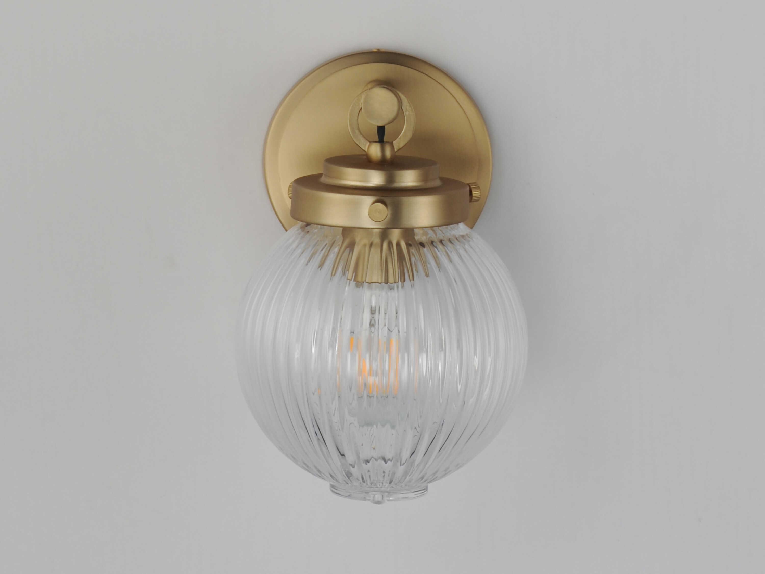 Maxim Lighting Kasbah 1-Light Satin Brass Wall Sconce
