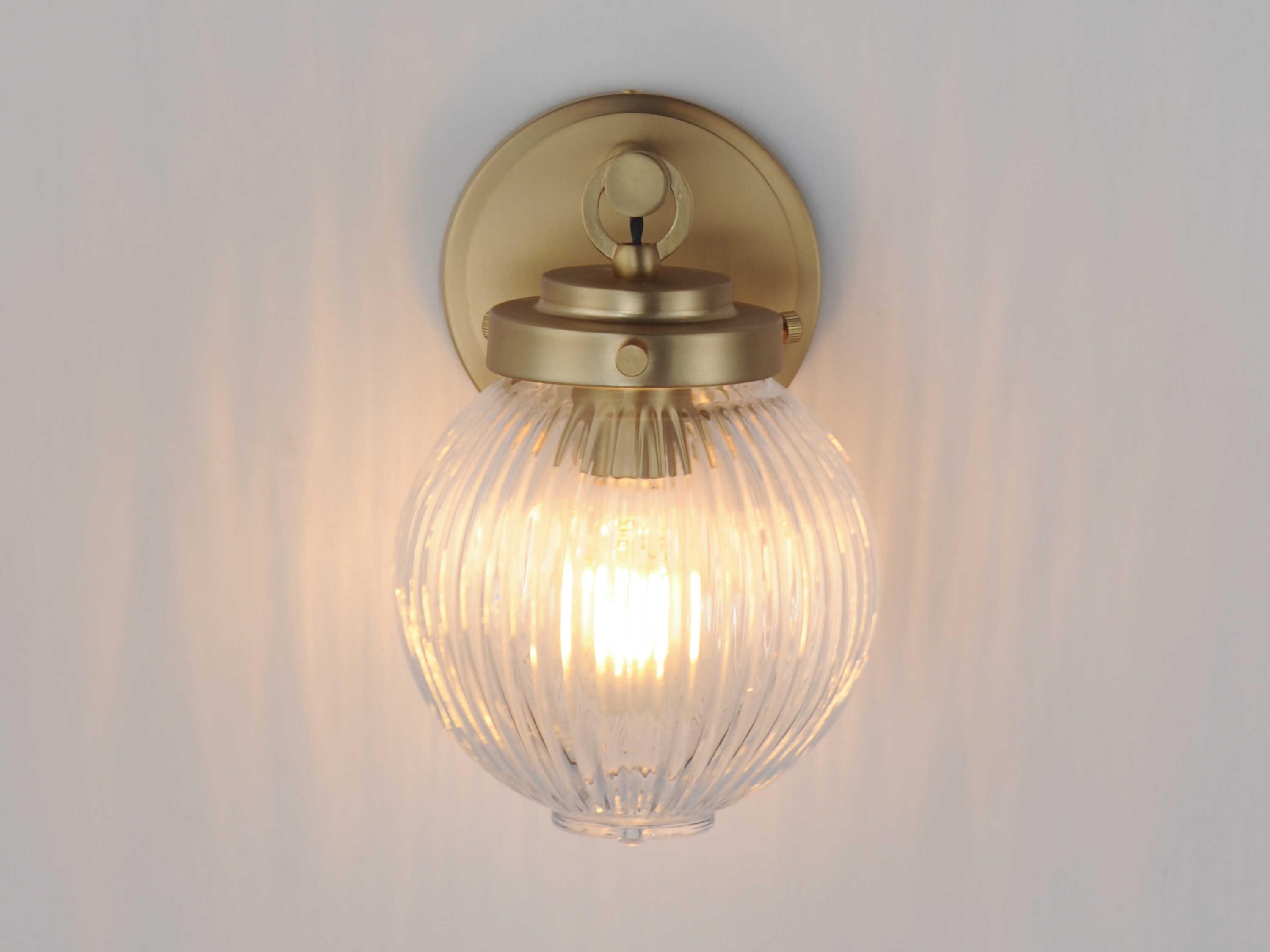 Maxim Lighting Kasbah 1-Light Satin Brass Wall Sconce