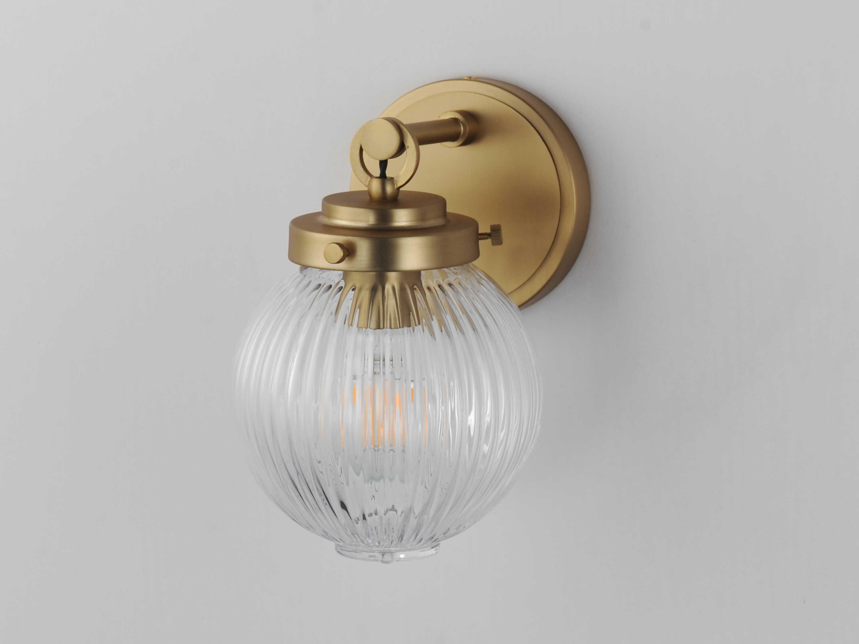 Maxim Lighting Kasbah 1-Light Satin Brass Wall Sconce