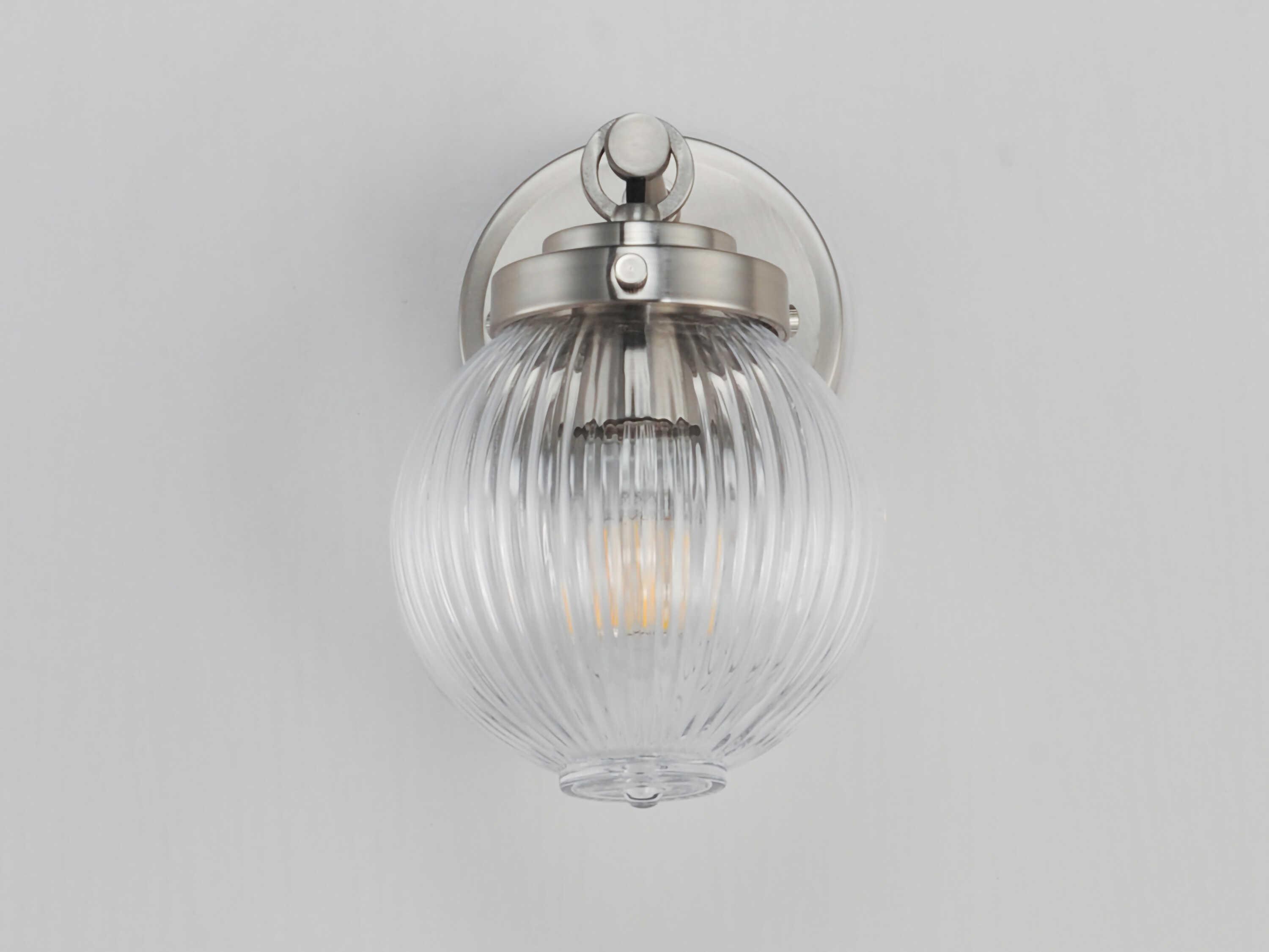 Maxim Lighting Kasbah 1-Light Satin Nickel Wall Sconce