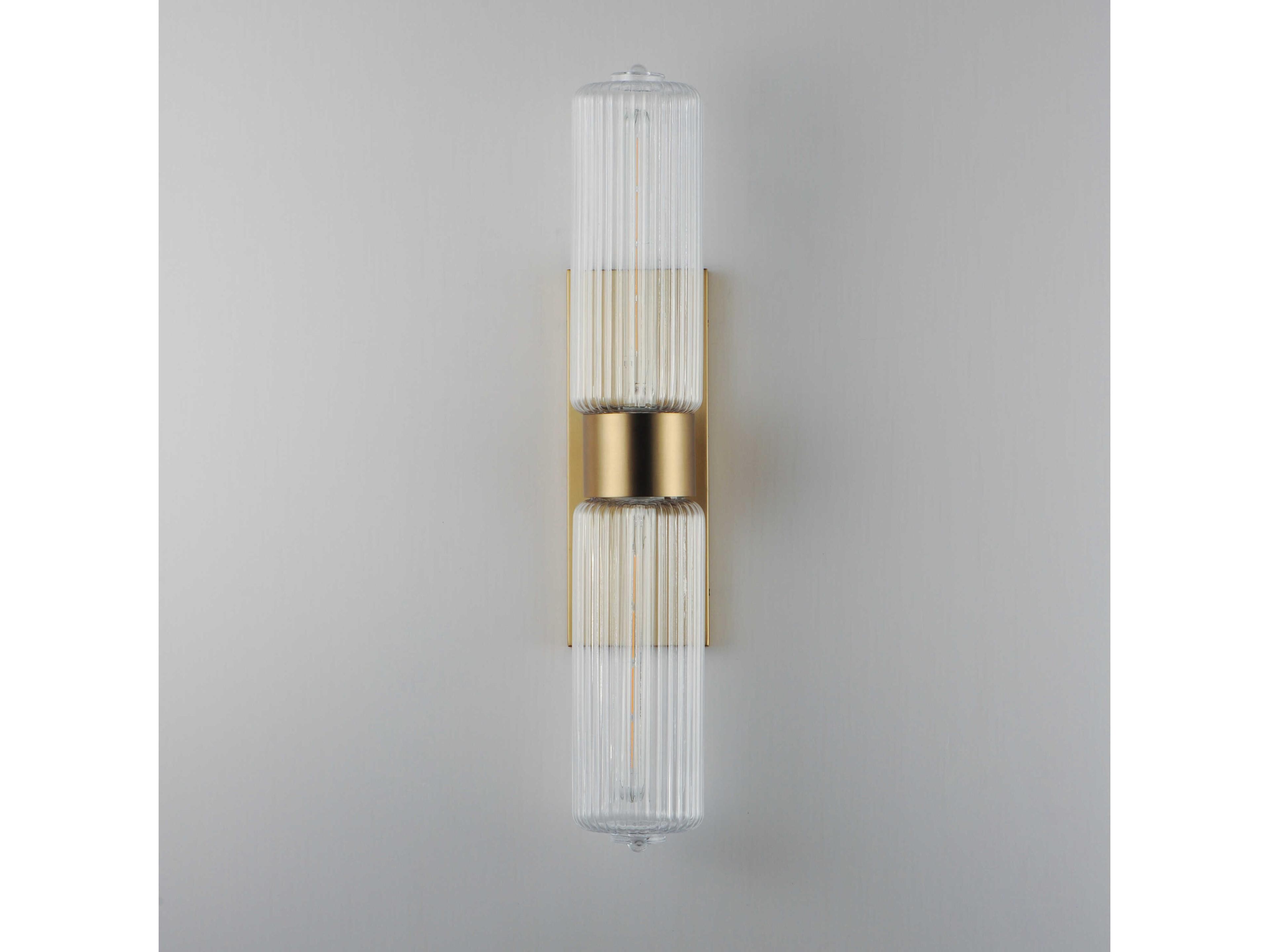 Maxim Lighting Kasbah 2-Light Satin Brass Wall Sconce
