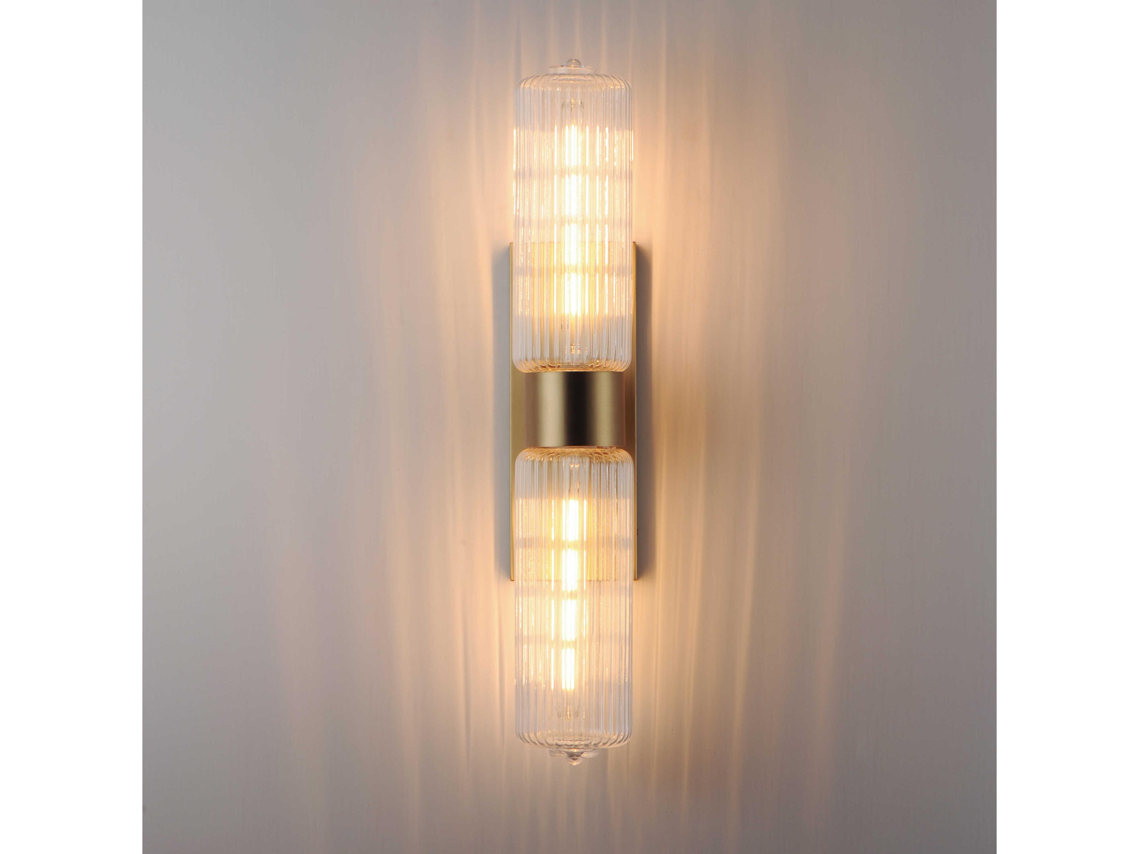Maxim Lighting Kasbah 2-Light Satin Brass Wall Sconce