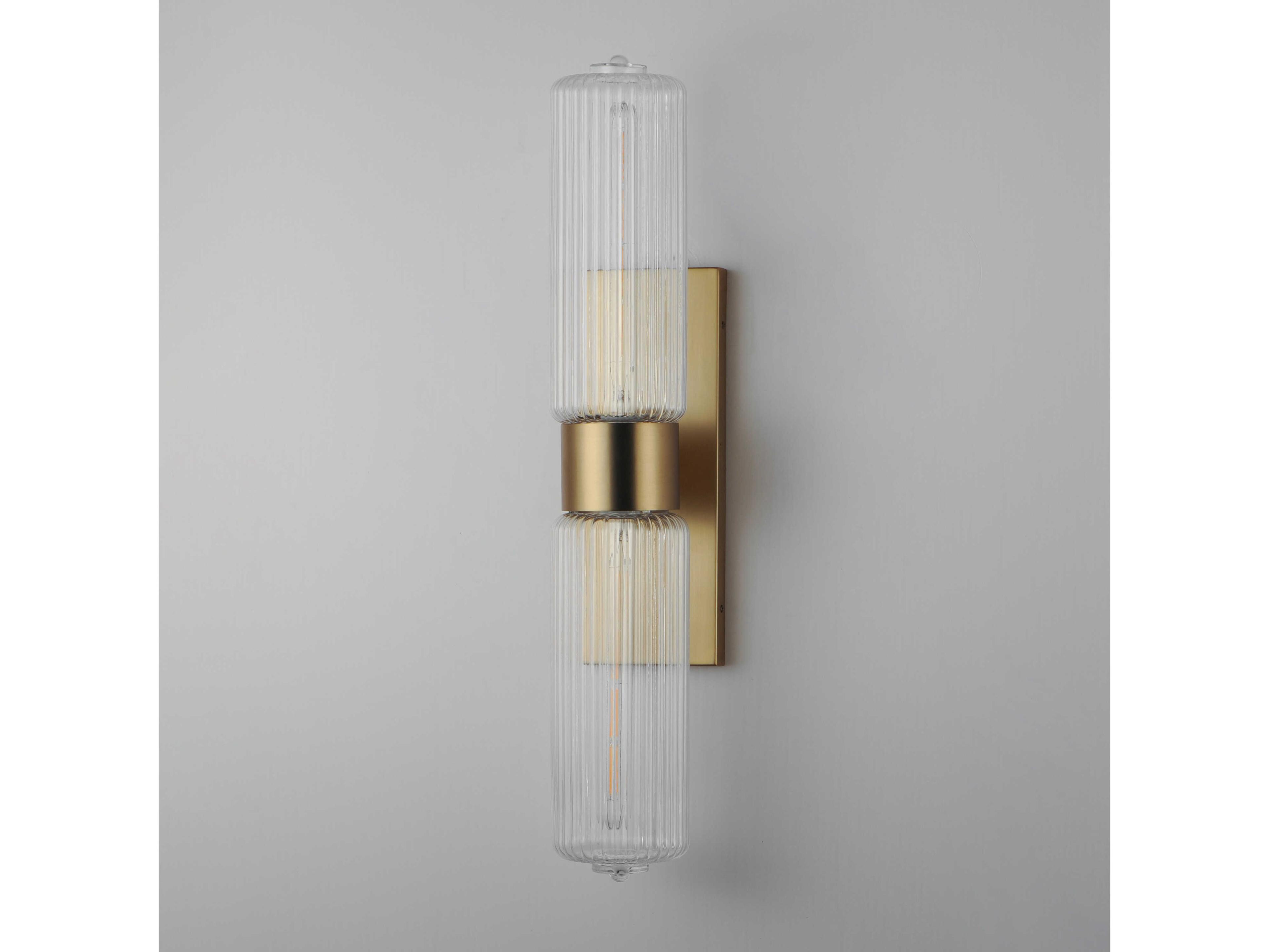 Maxim Lighting Kasbah 2-Light Satin Brass Wall Sconce