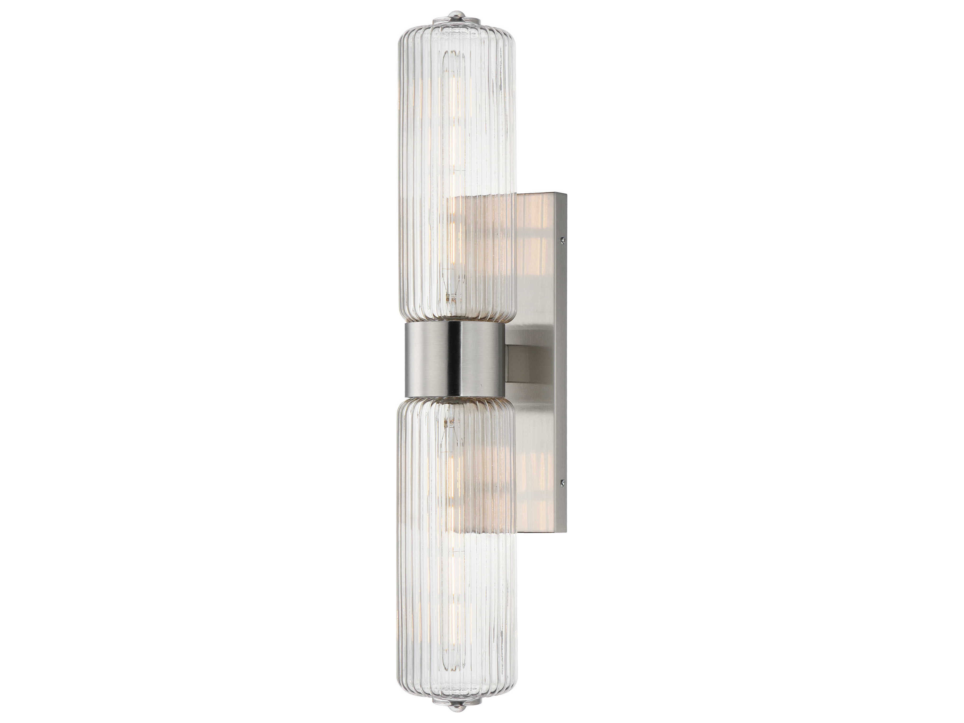 Maxim Lighting Kasbah 2-Light Satin Nickel Wall Sconce