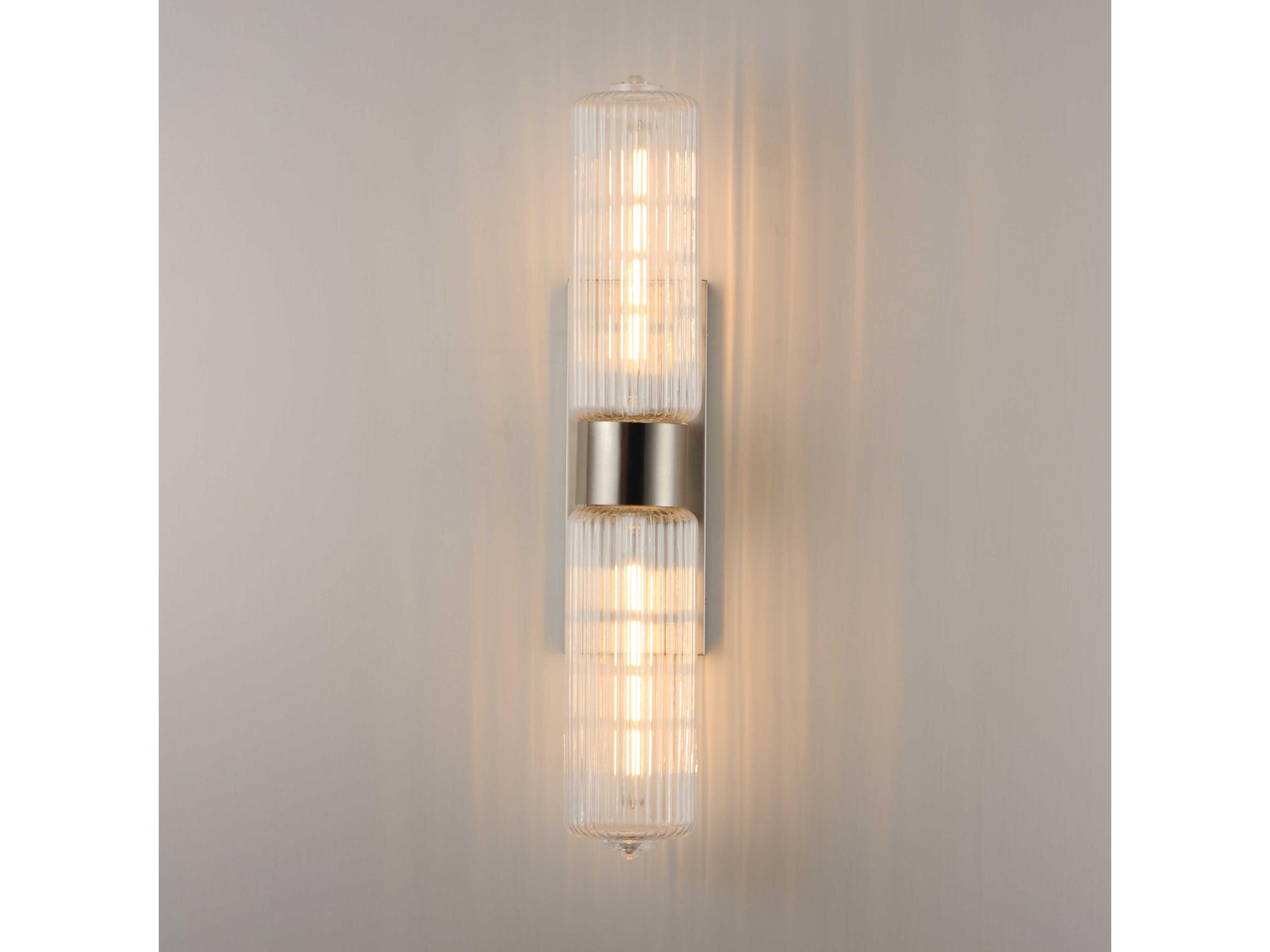 Maxim Lighting Kasbah 2-Light Satin Nickel Wall Sconce