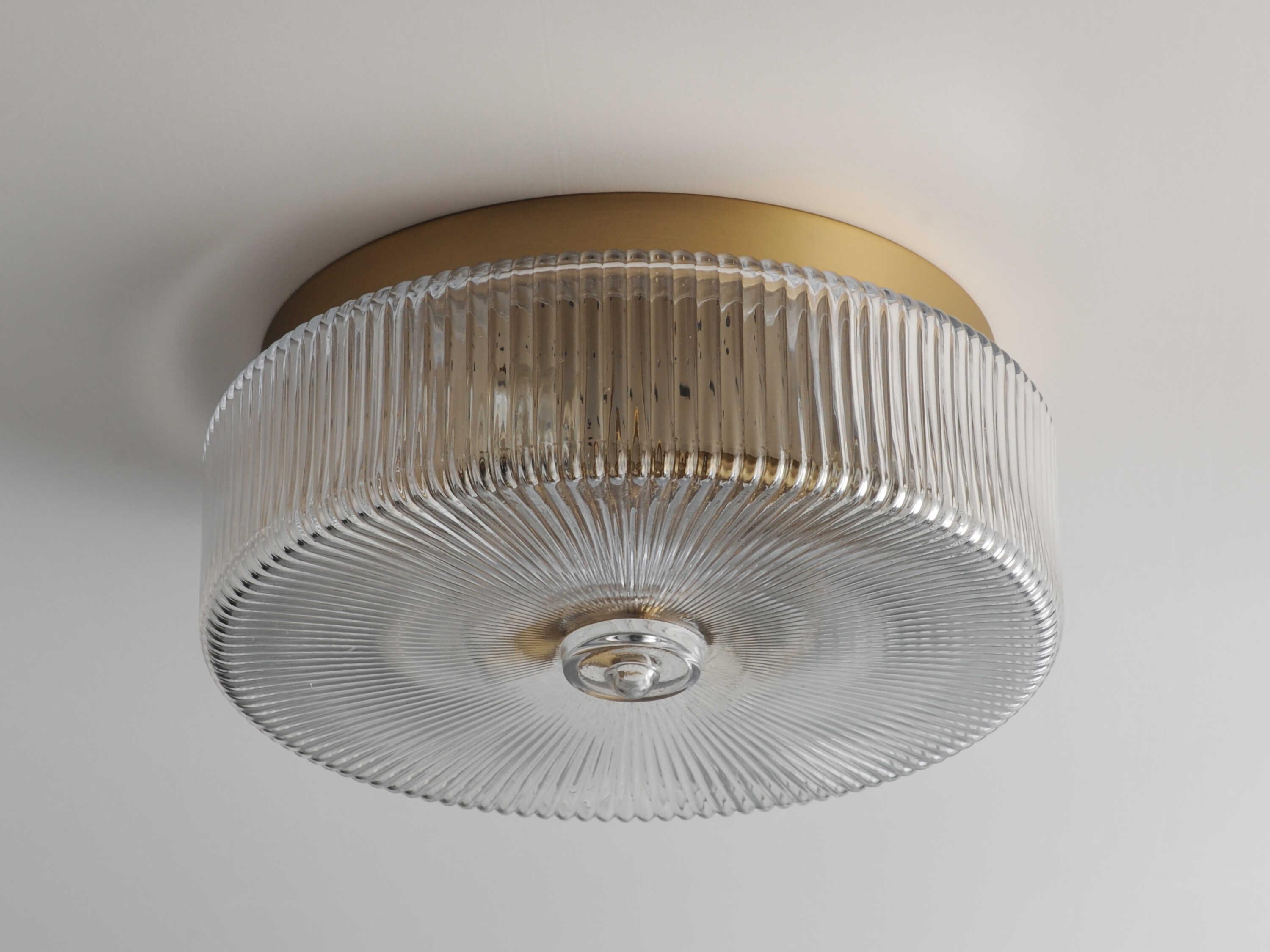 Maxim Lighting Kasbah 4-Light Satin Brass Round Flush Mount
