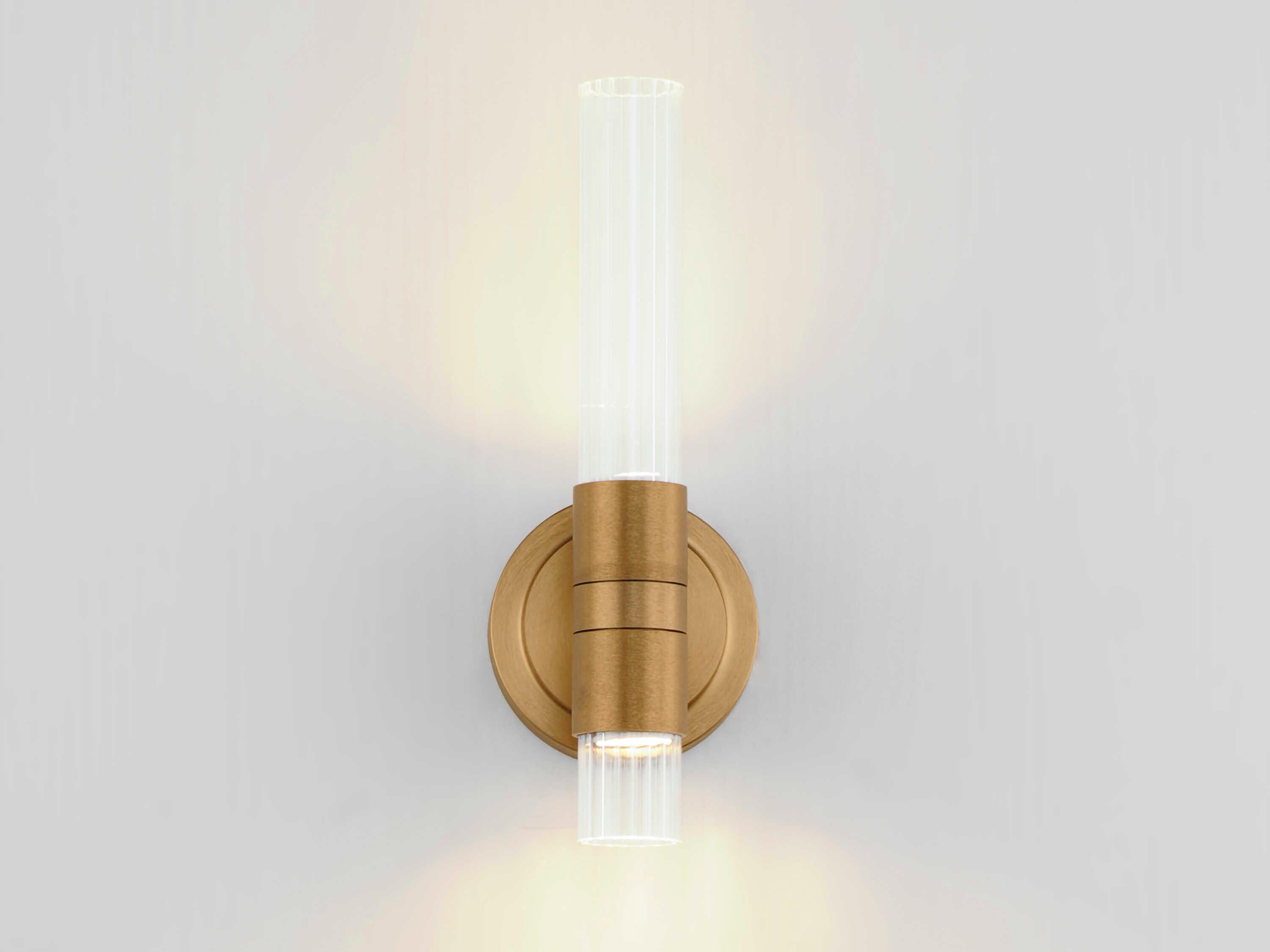 Maxim Lighting Ovation 2-Light Gold Glass LED Wall Sconce