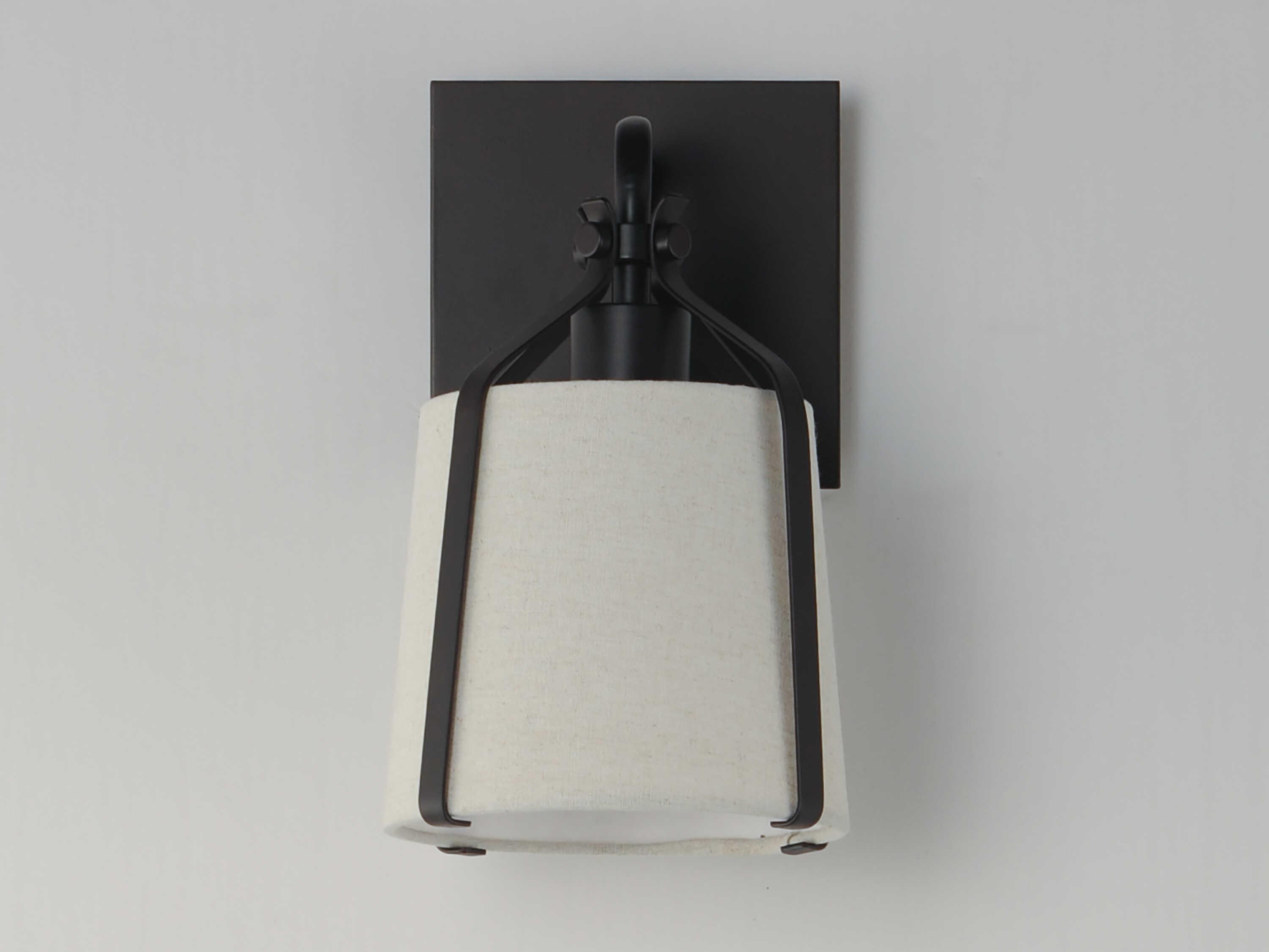 Maxim Lighting Bandera 1-Light Dark Bronze Wall Sconce