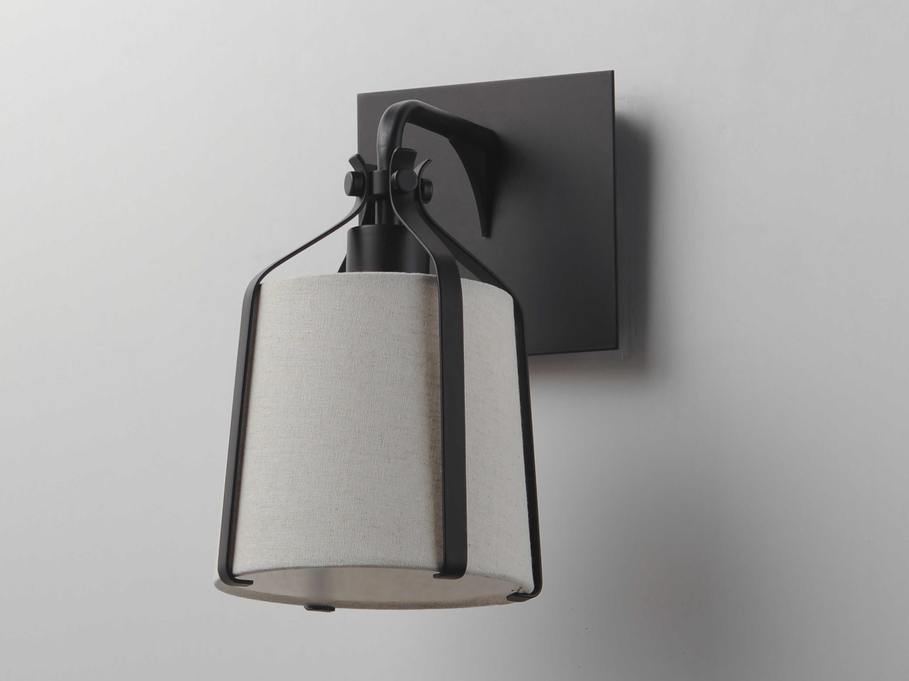 Maxim Lighting Bandera 1-Light Dark Bronze Wall Sconce