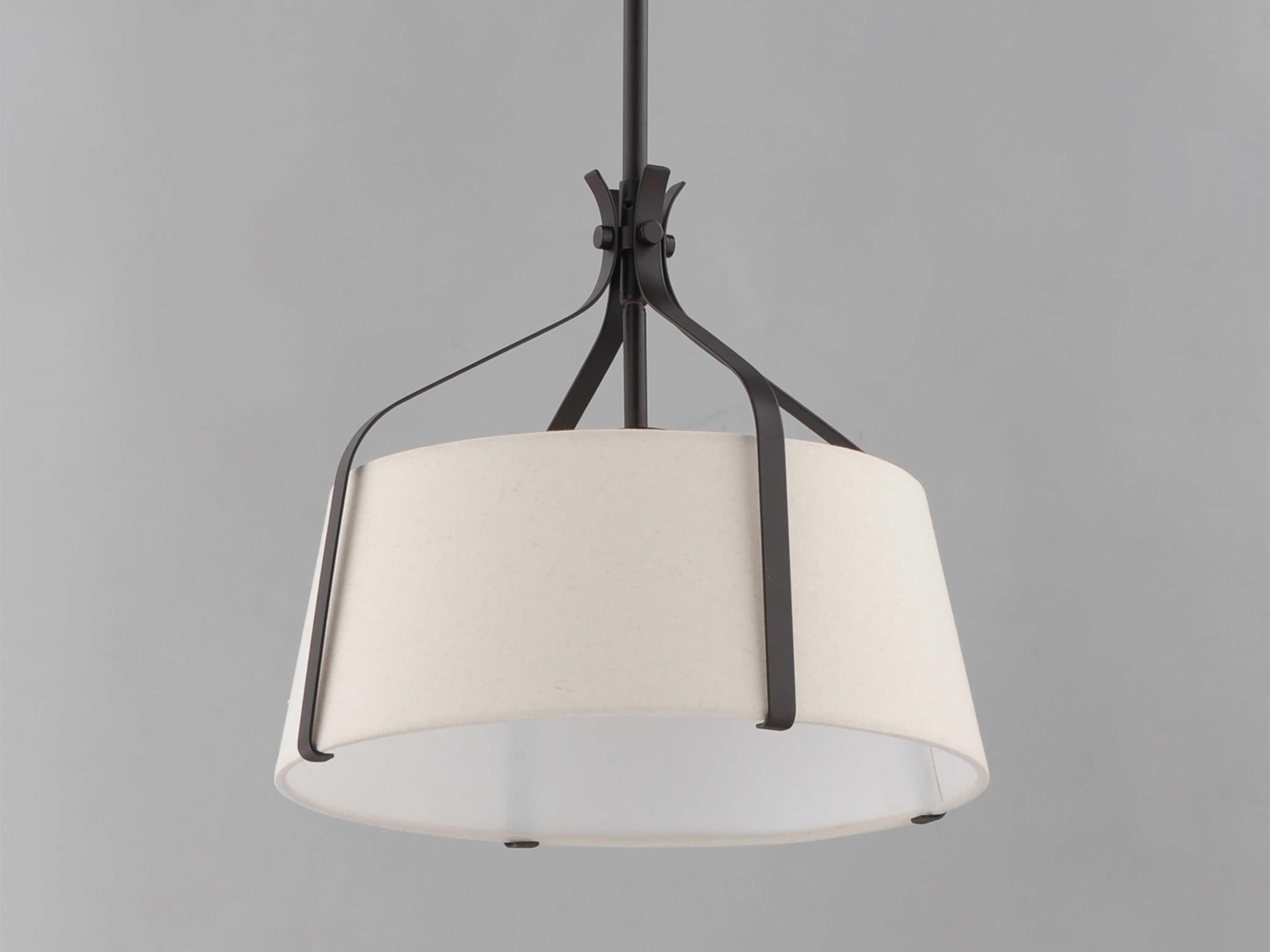 Maxim Lighting Bandera 1-Light Dark Bronze Pendant