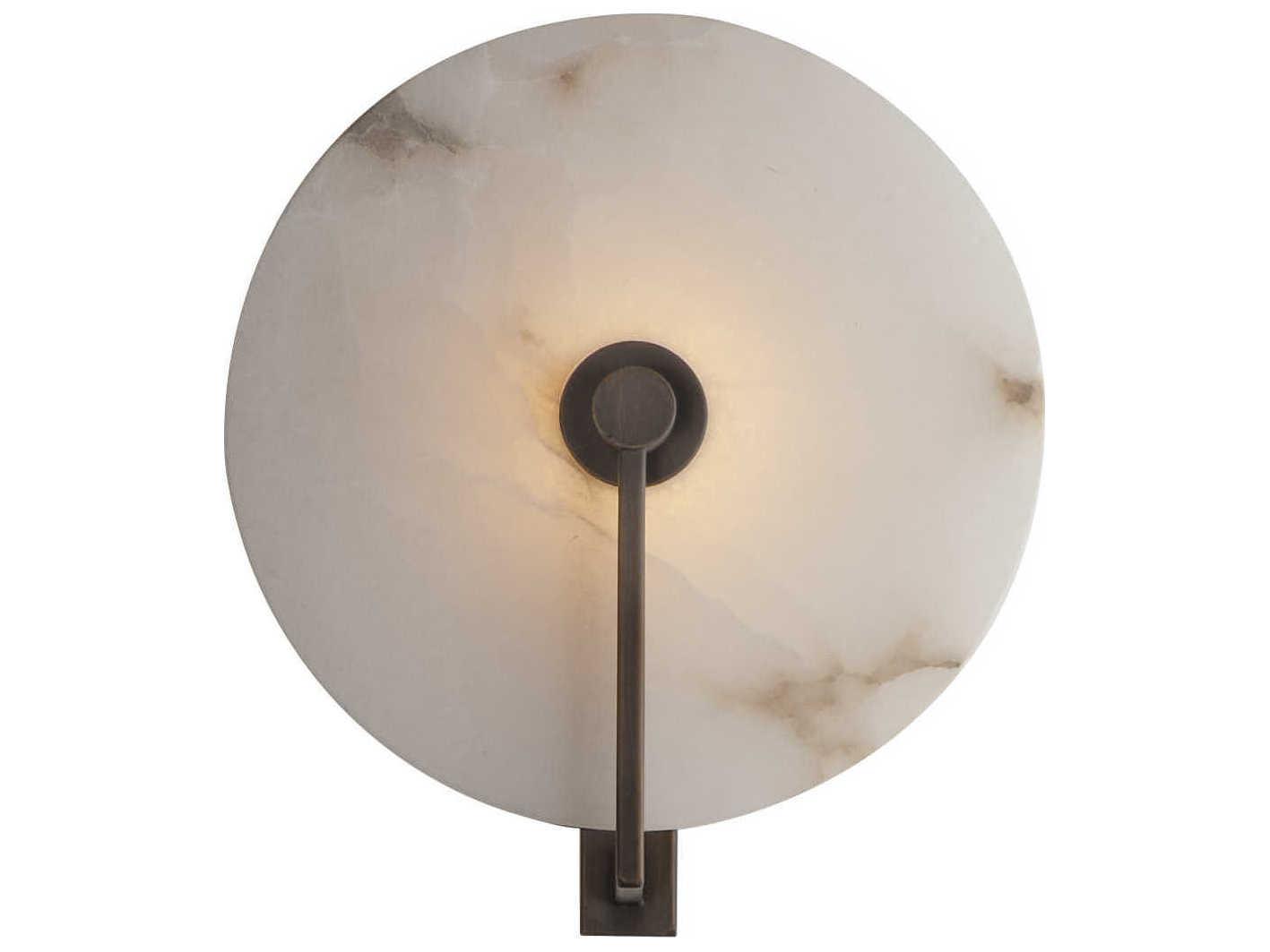 Maxim Lighting Quarry 1-Light Dark Bronze Glass LED Wall Sconce