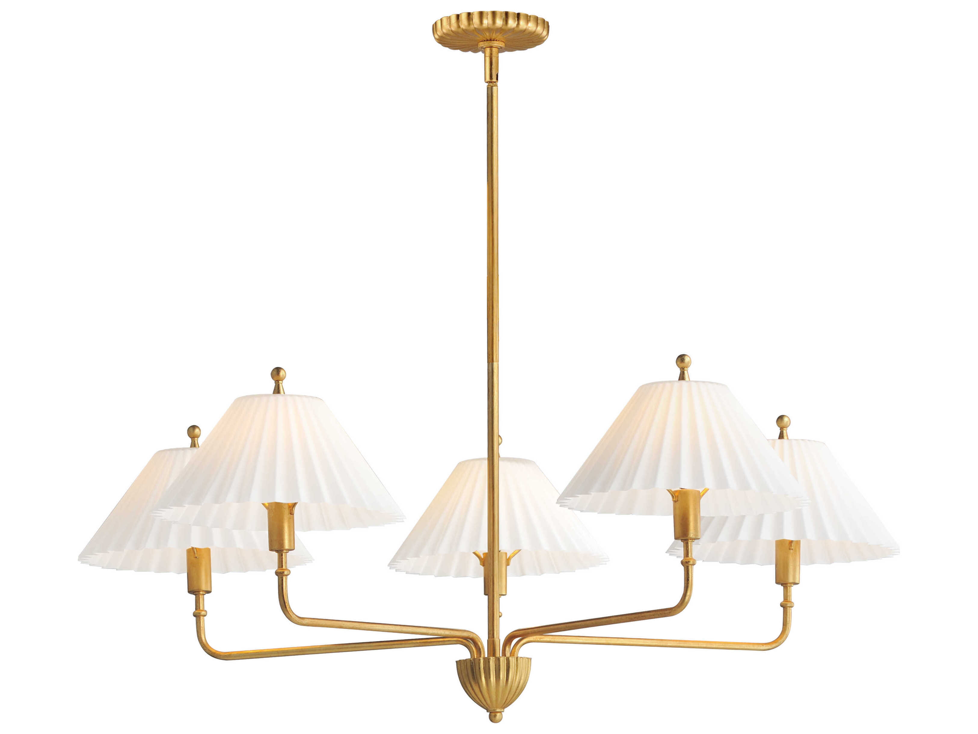 Maxim Lighting Kismet 5-Light Gold Leaf Chandelier