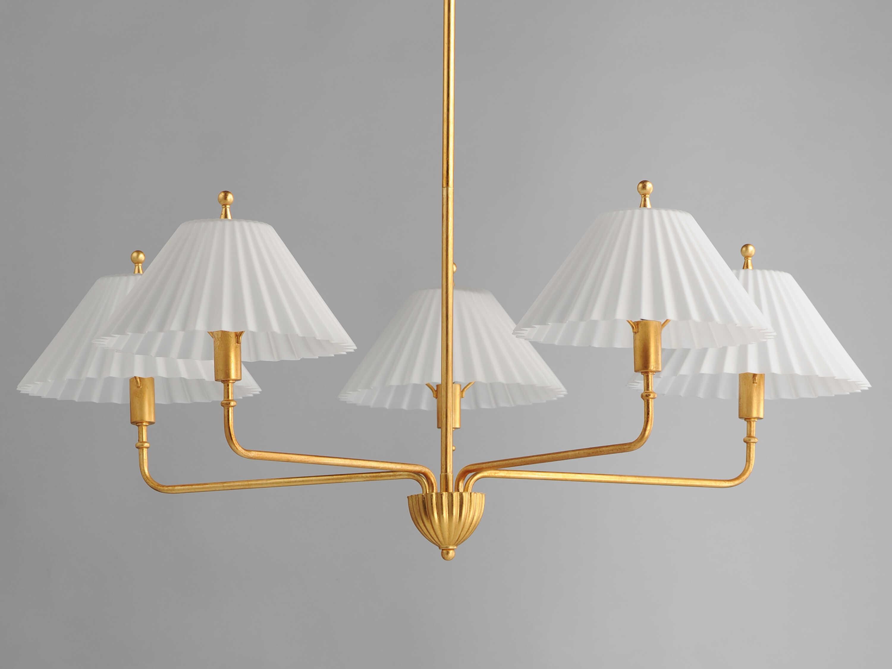 Maxim Lighting Kismet 5-Light Gold Leaf Chandelier