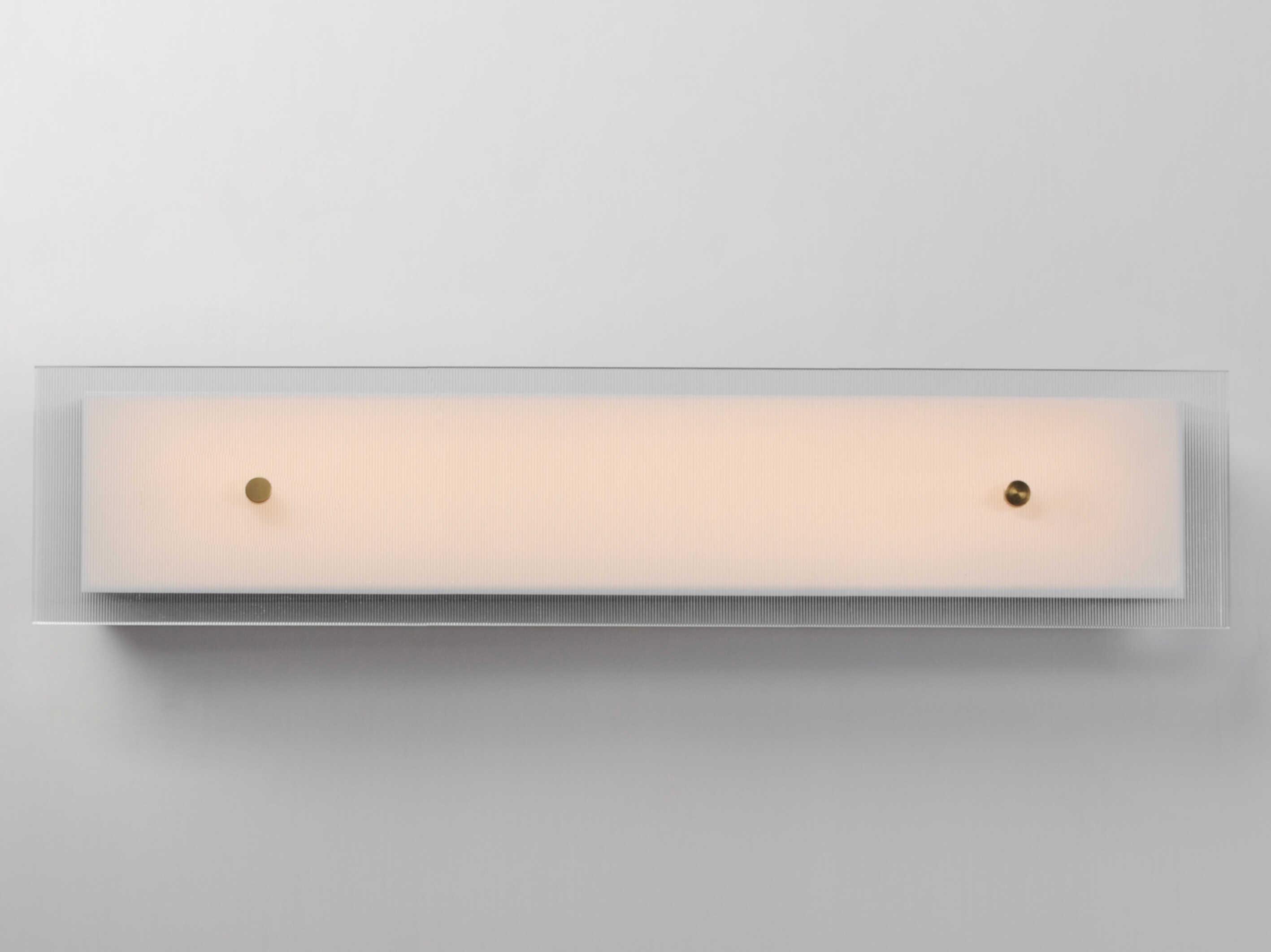 Maxim Lighting Spectre 1-Light Black Natural Aged Brass Wall Sconce