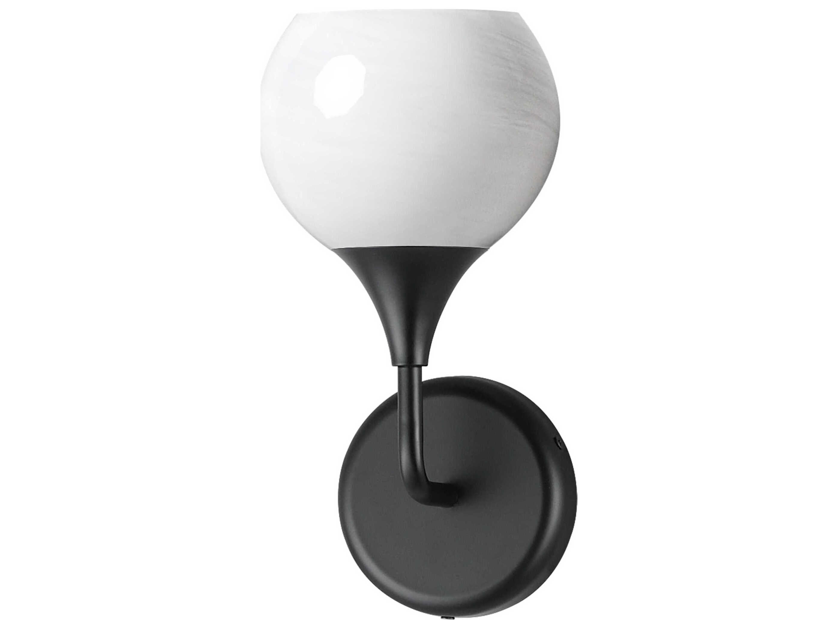 Maxim Lighting Neve 1-Light Black Wall Sconce