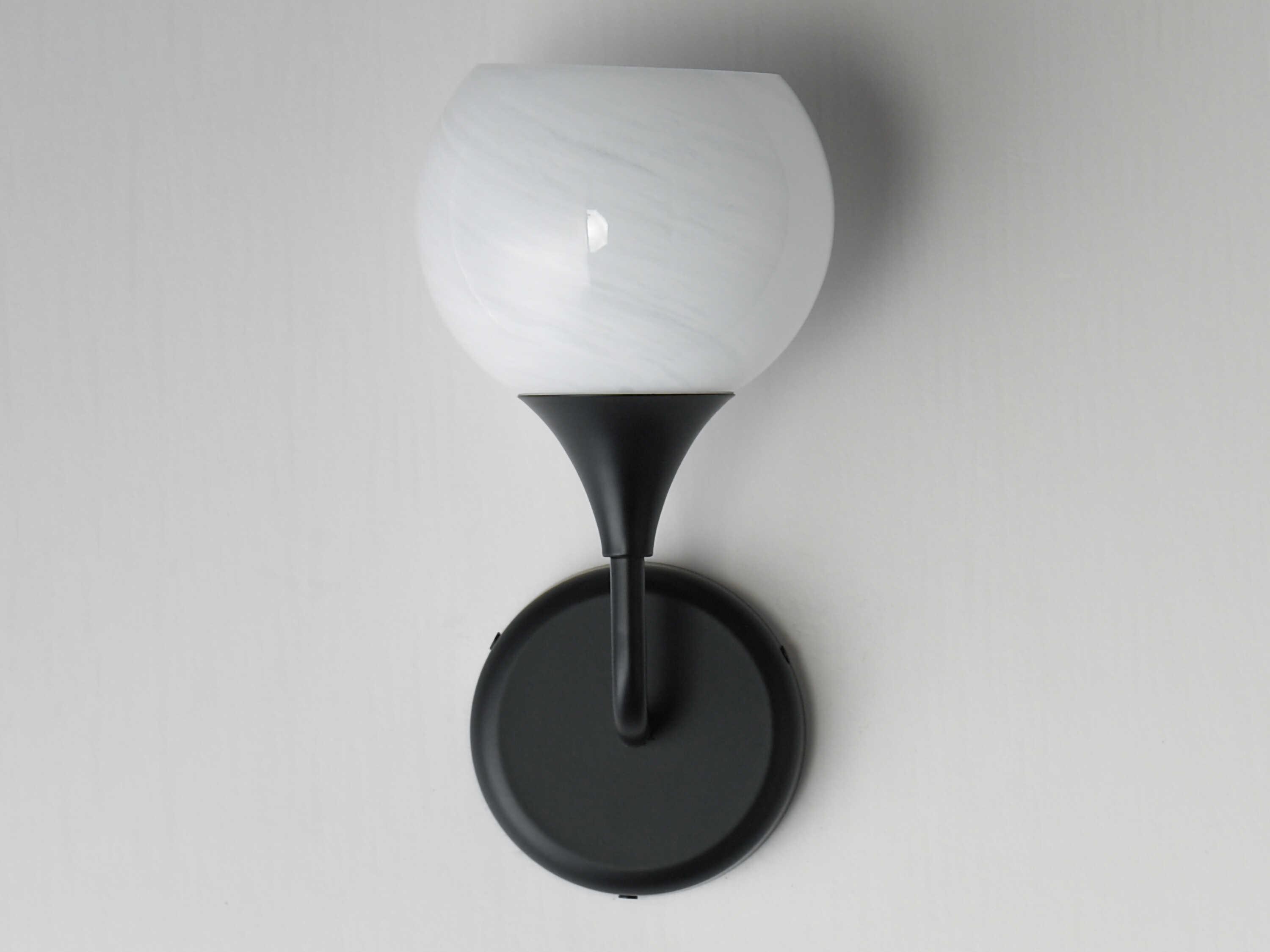 Maxim Lighting Neve 1-Light Black Wall Sconce