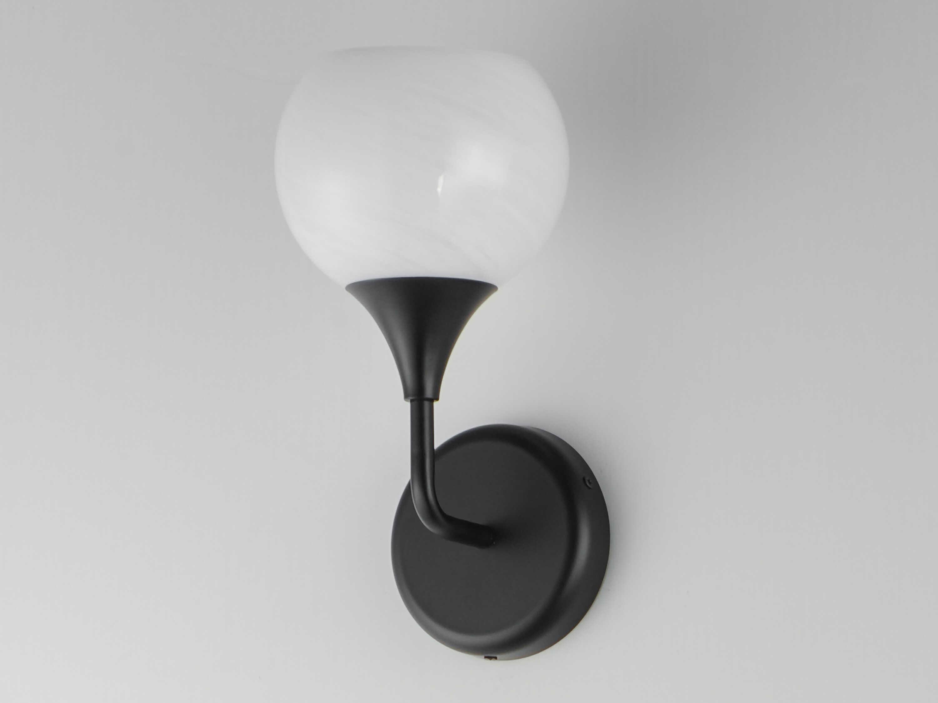 Maxim Lighting Neve 1-Light Black Wall Sconce