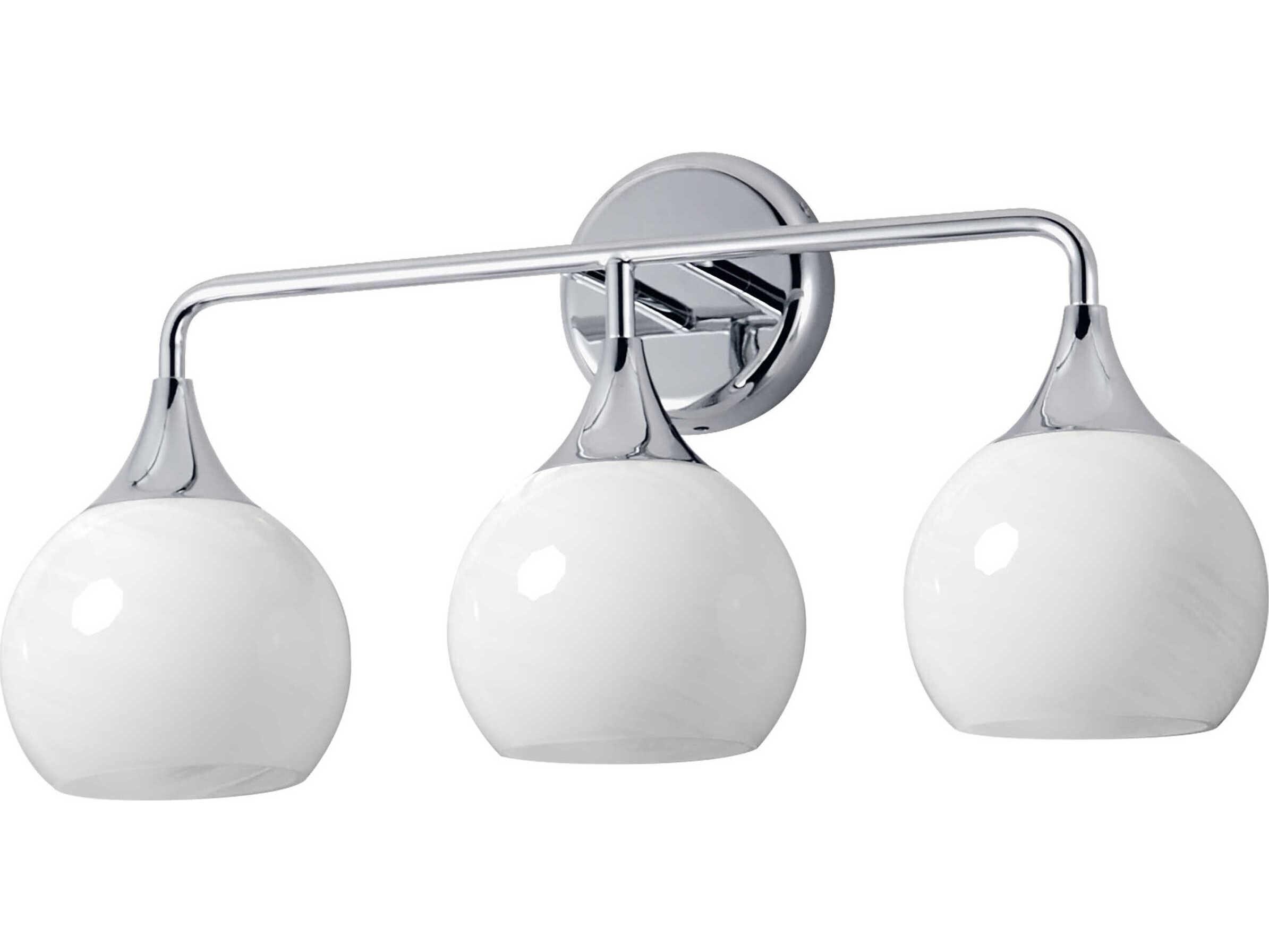 Maxim Lighting Neve 3-Light Polished Chrome Vanity Light
