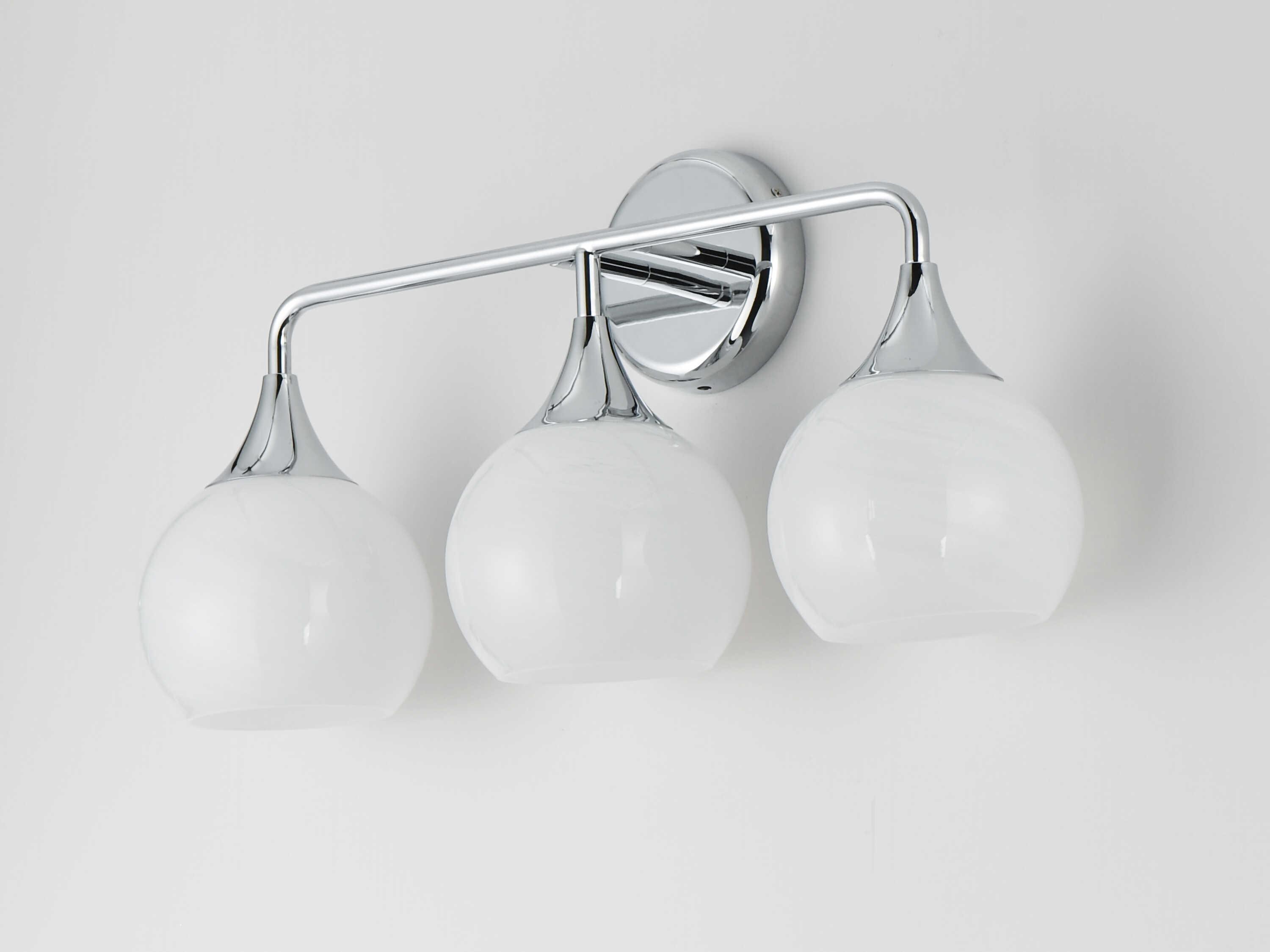 Maxim Lighting Neve 3-Light Polished Chrome Vanity Light