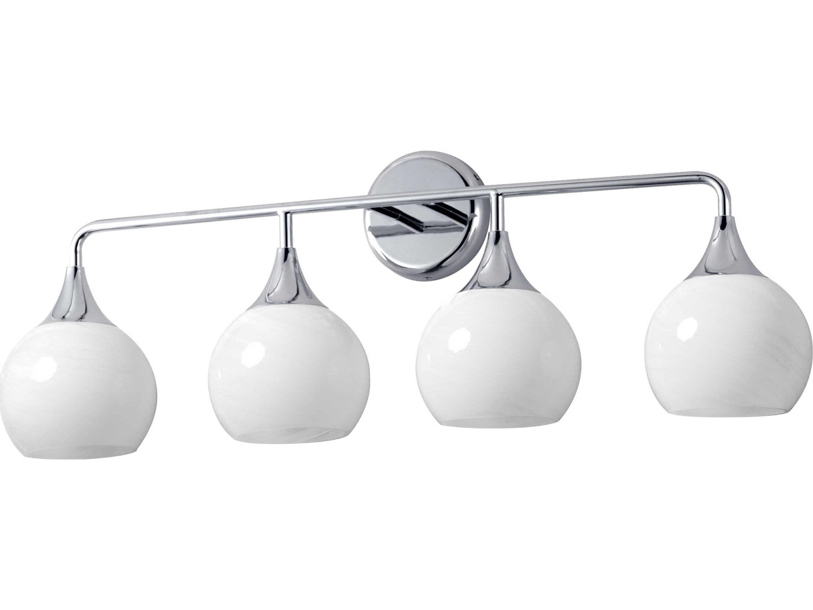 Maxim Lighting Neve 4-Light Polished Chrome Vanity Light