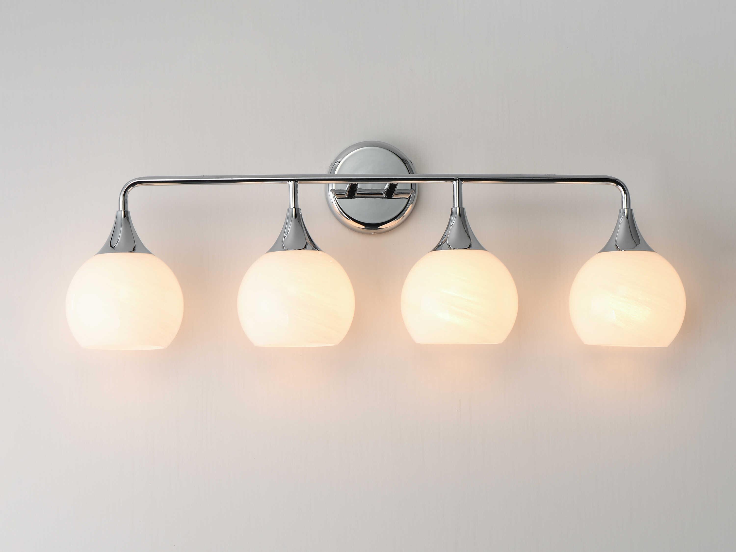 Maxim Lighting Neve 4-Light Polished Chrome Vanity Light