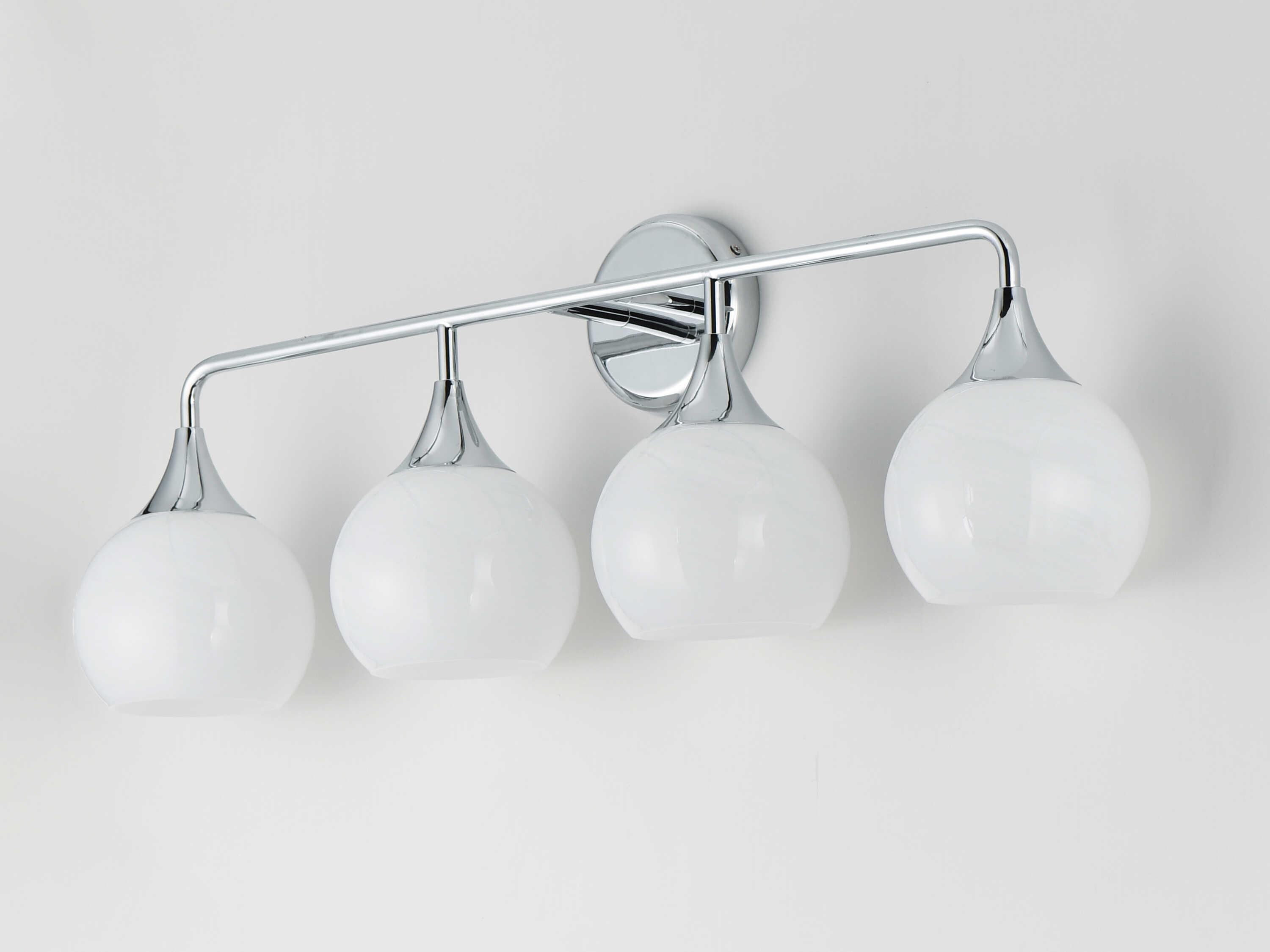 Maxim Lighting Neve 4-Light Polished Chrome Vanity Light