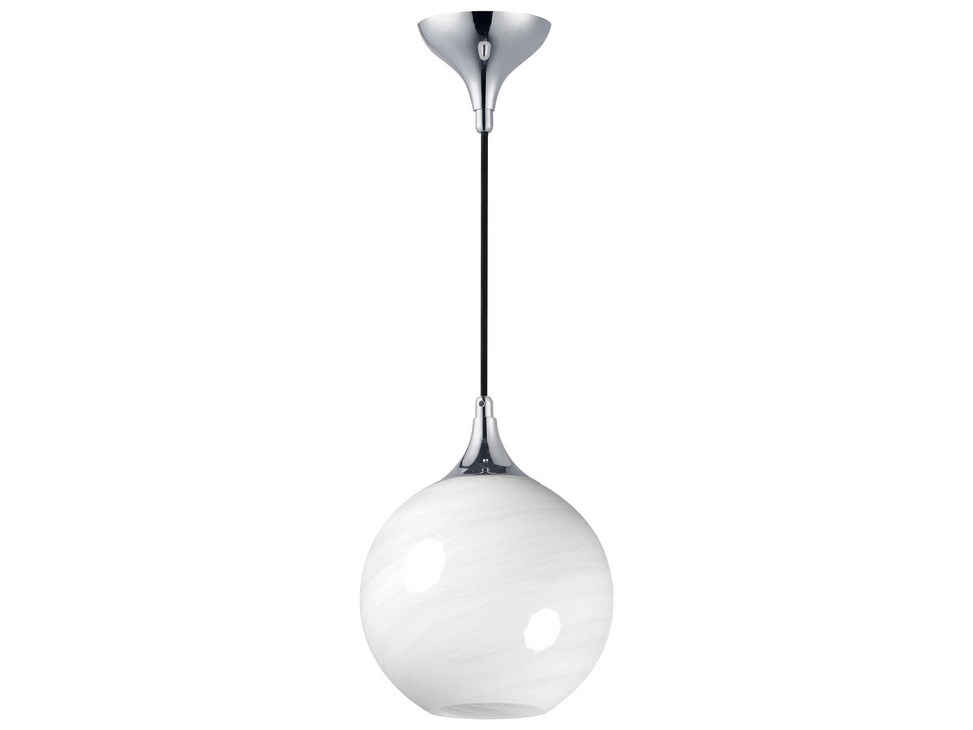 Maxim Lighting Neve 1-Light Polished Chrome Globe Mini Pendant