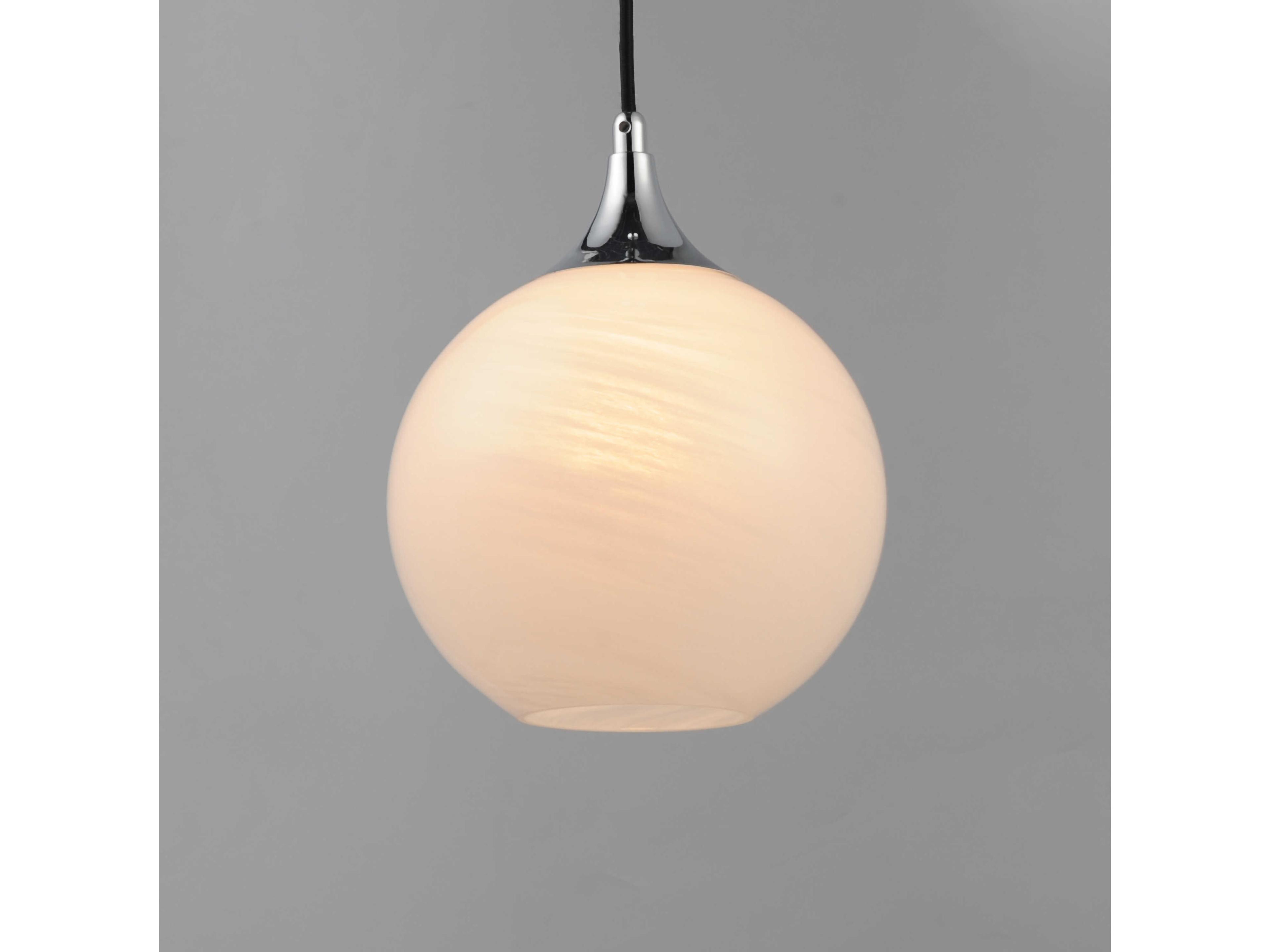 Maxim Lighting Neve 1-Light Polished Chrome Globe Mini Pendant