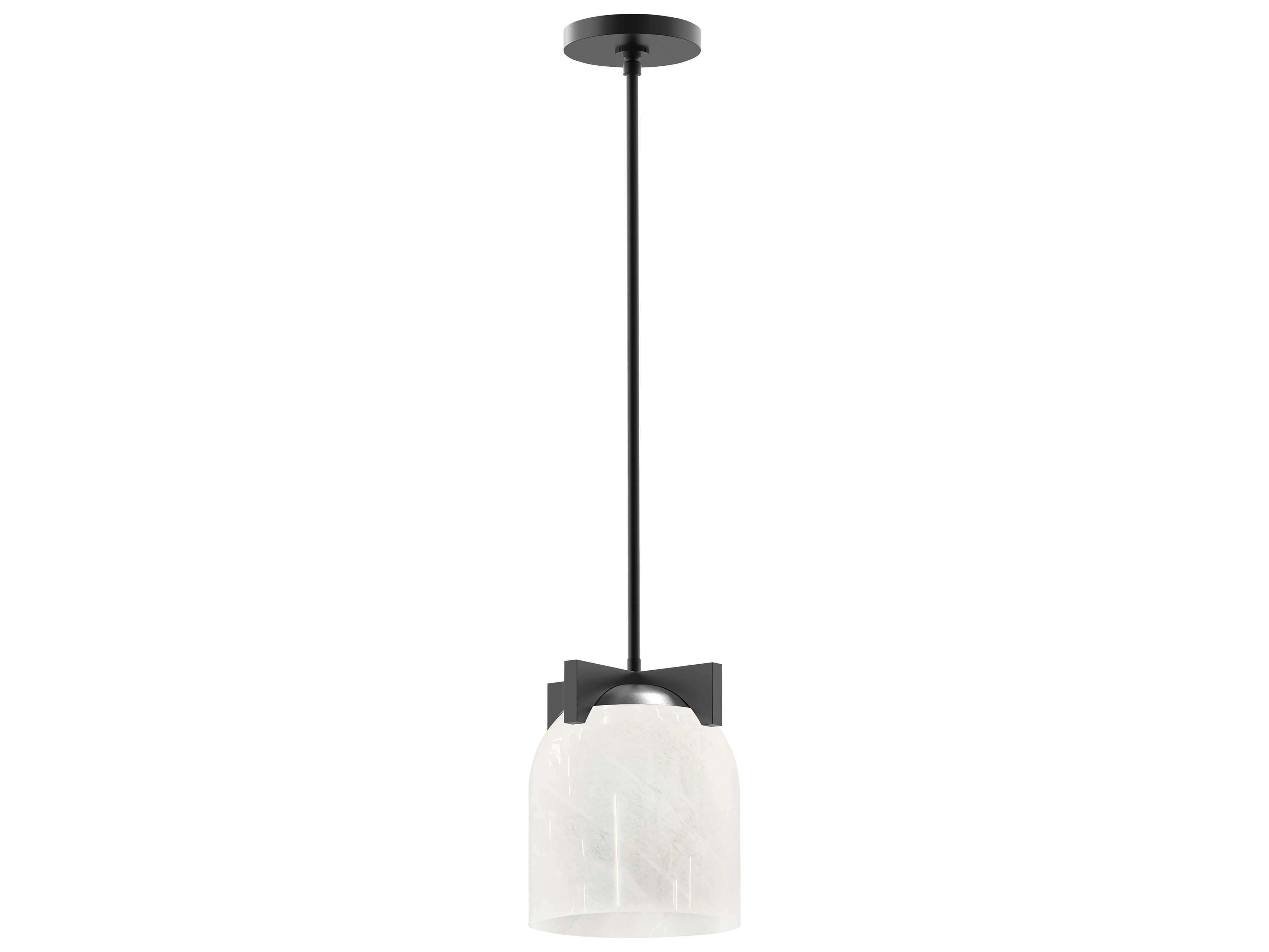 Maxim Lighting Scoop 1-Light Black Bell Mini Pendant