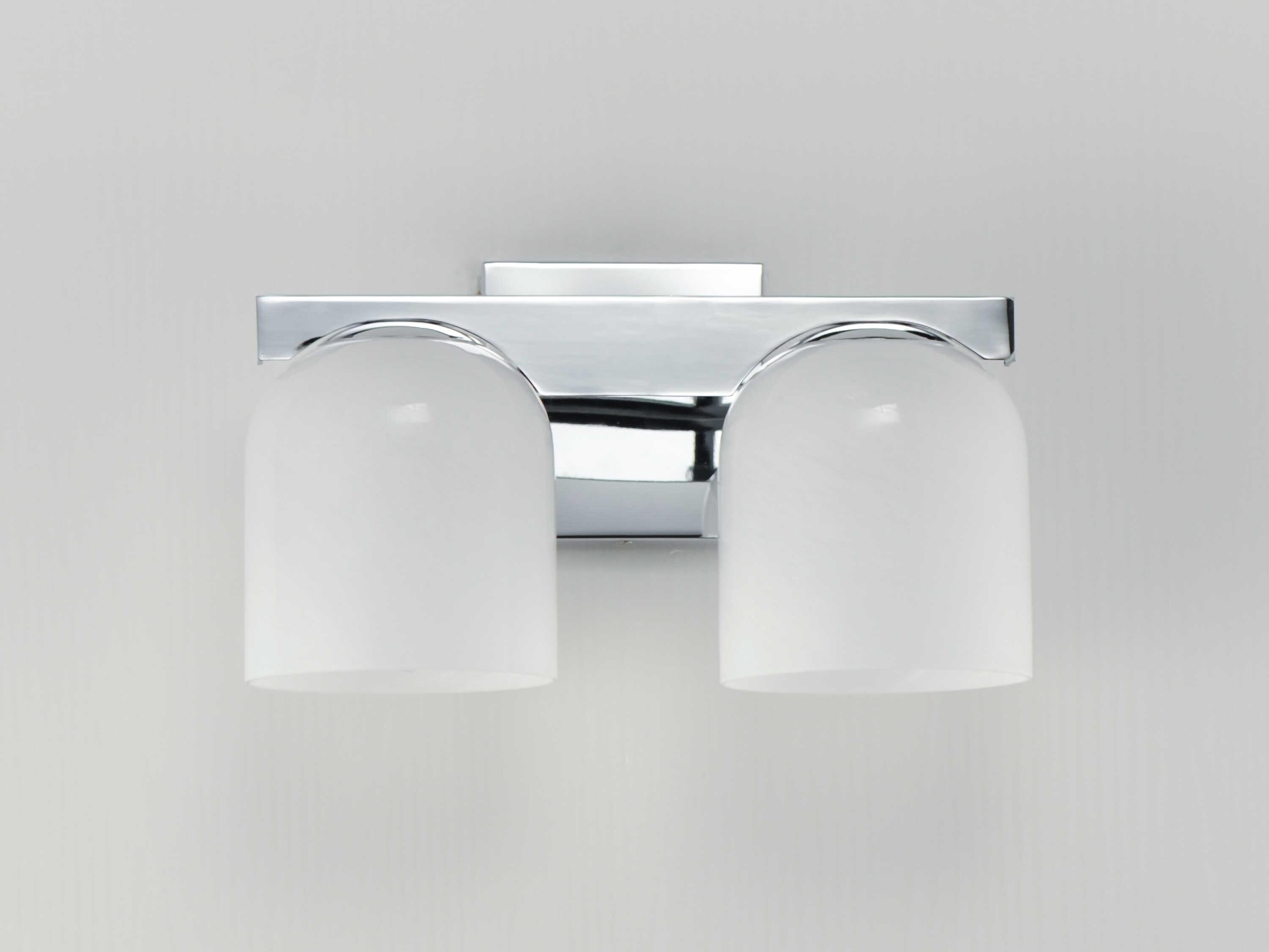 Maxim Lighting Scoop 2-Light Polished Chrome Vanity Light