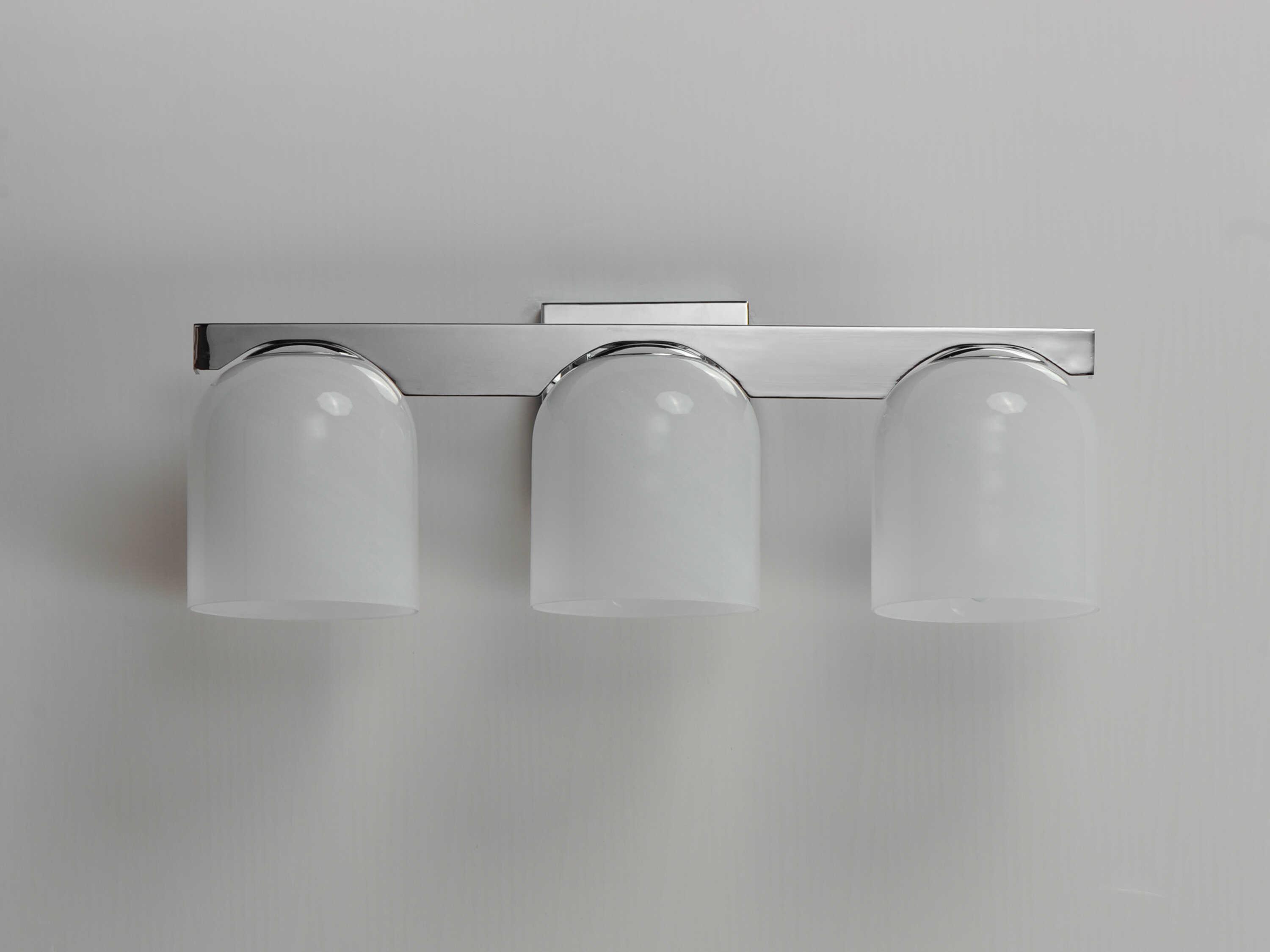 Maxim Lighting Scoop 3-Light Polished Chrome Vanity Light