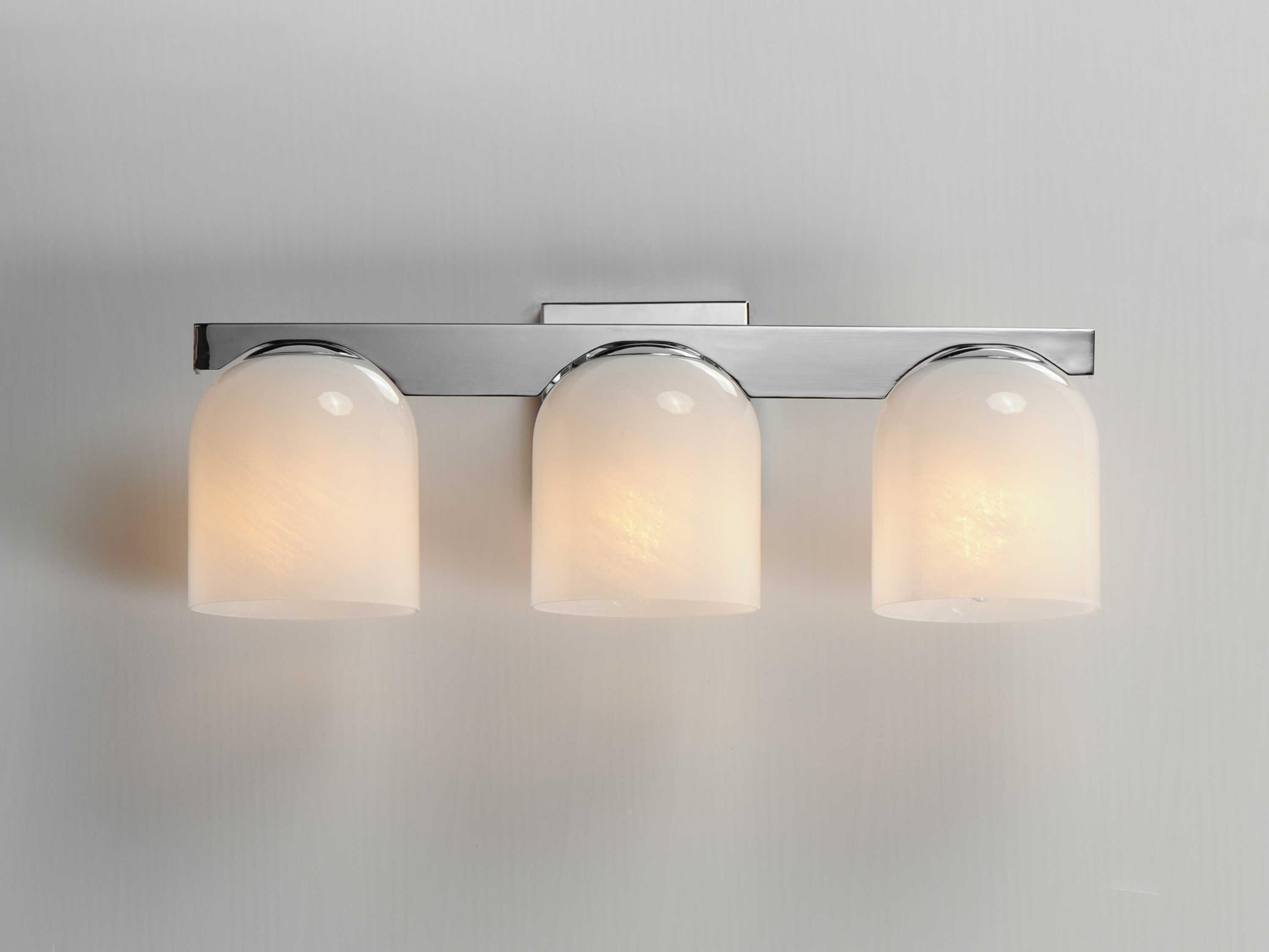 Maxim Lighting Scoop 3-Light Polished Chrome Vanity Light