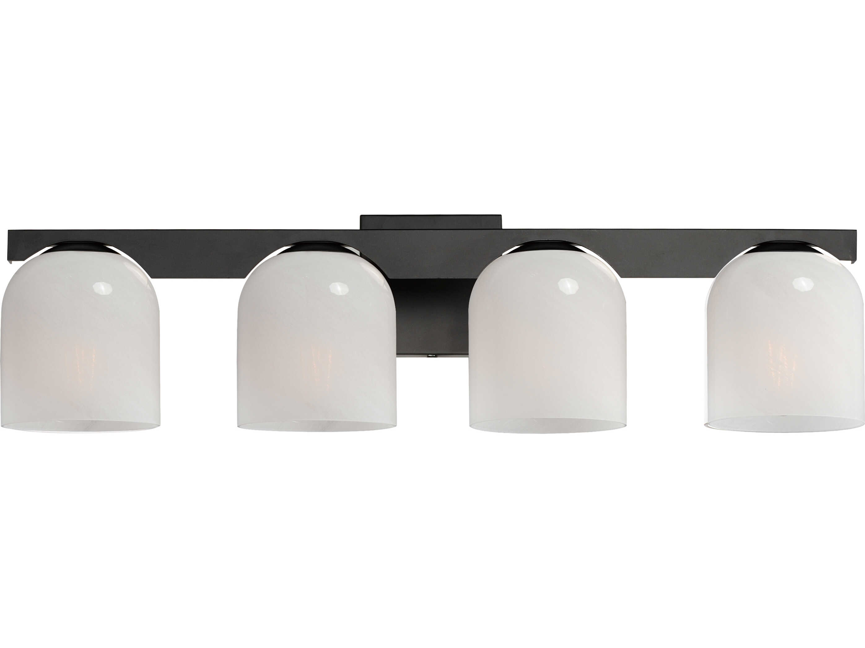 Maxim Lighting Scoop 4-Light Black Vanity Light