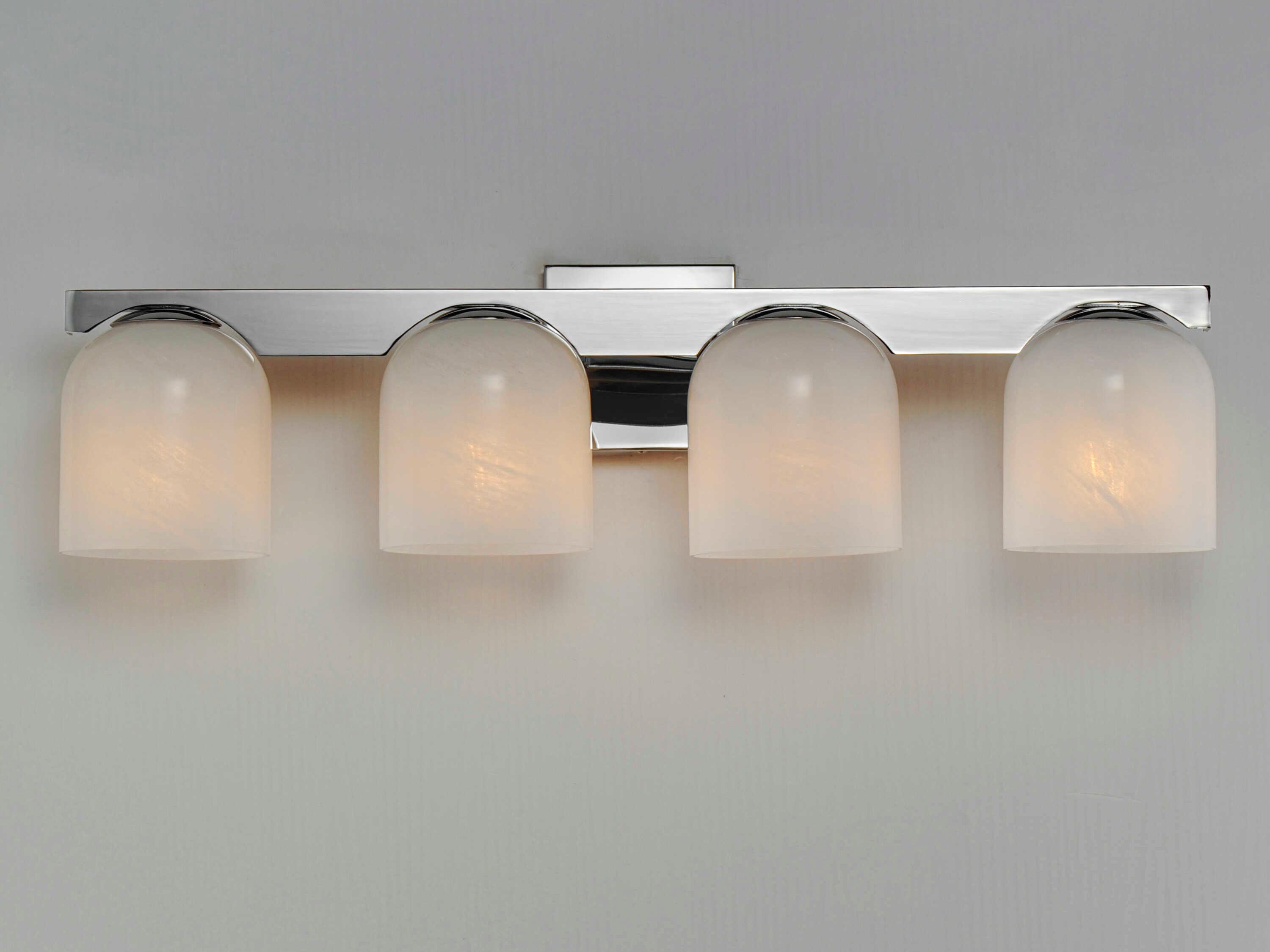 Maxim Lighting Scoop 4-Light Polished Chrome Vanity Light