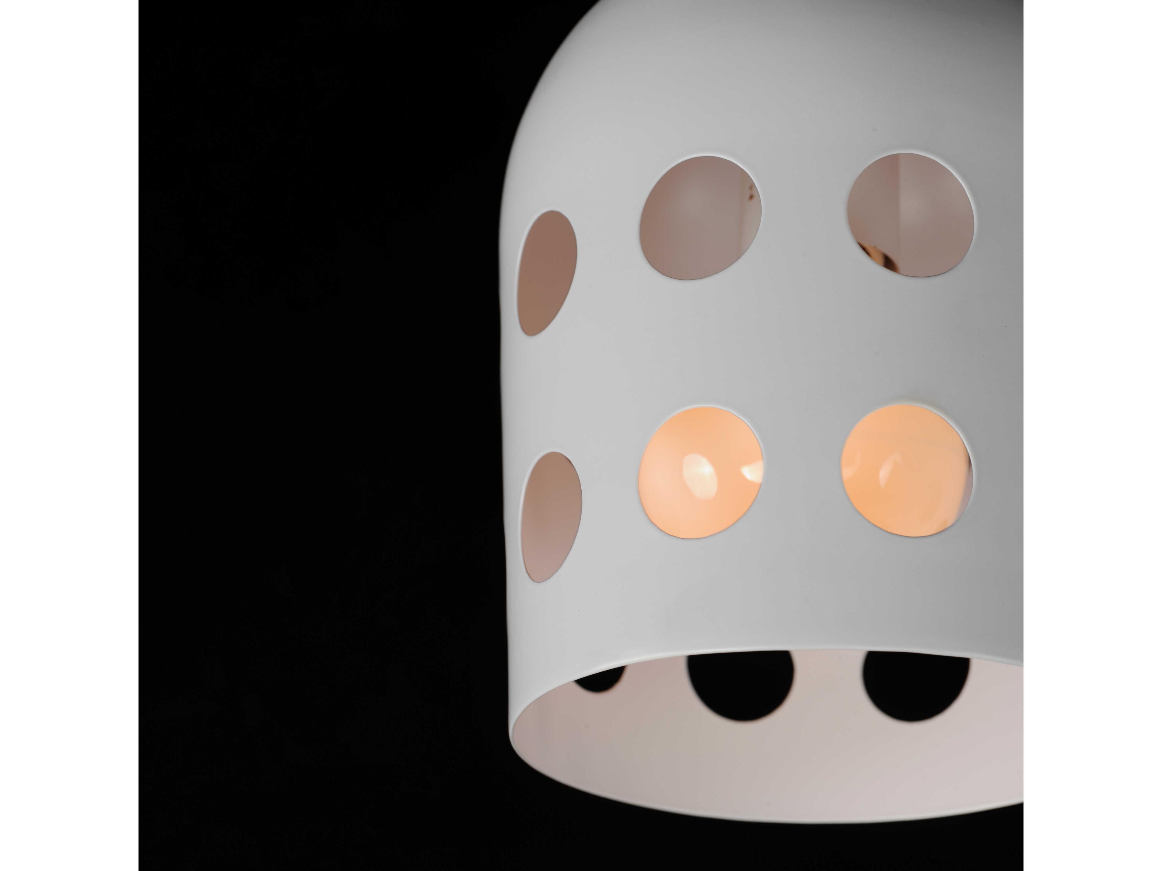 Maxim Lighting Dottie 1-Light Black Flush Mount