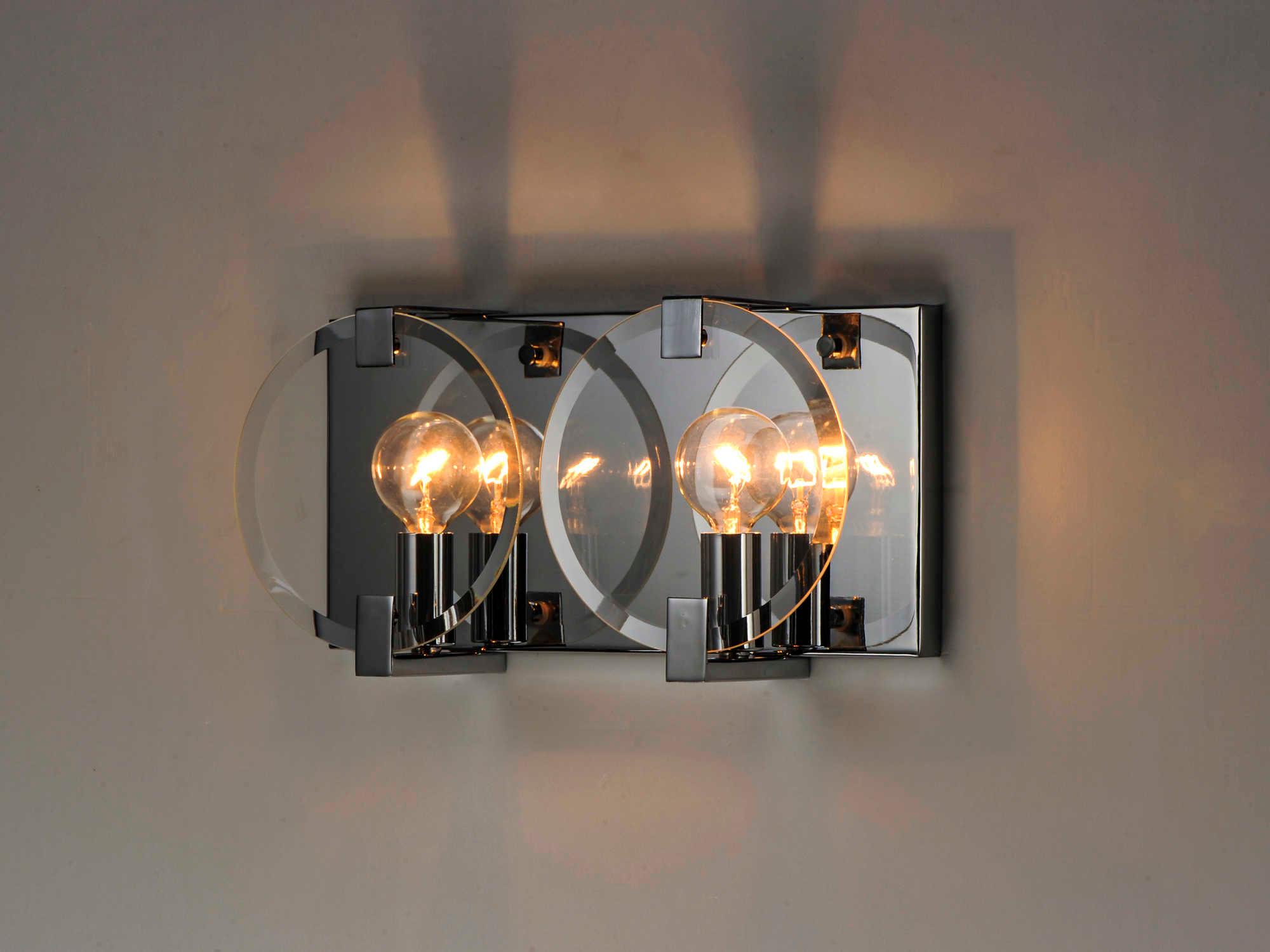 Maxim Lighting Looking Glass 2-Light Polished Chrome Wall Sconce