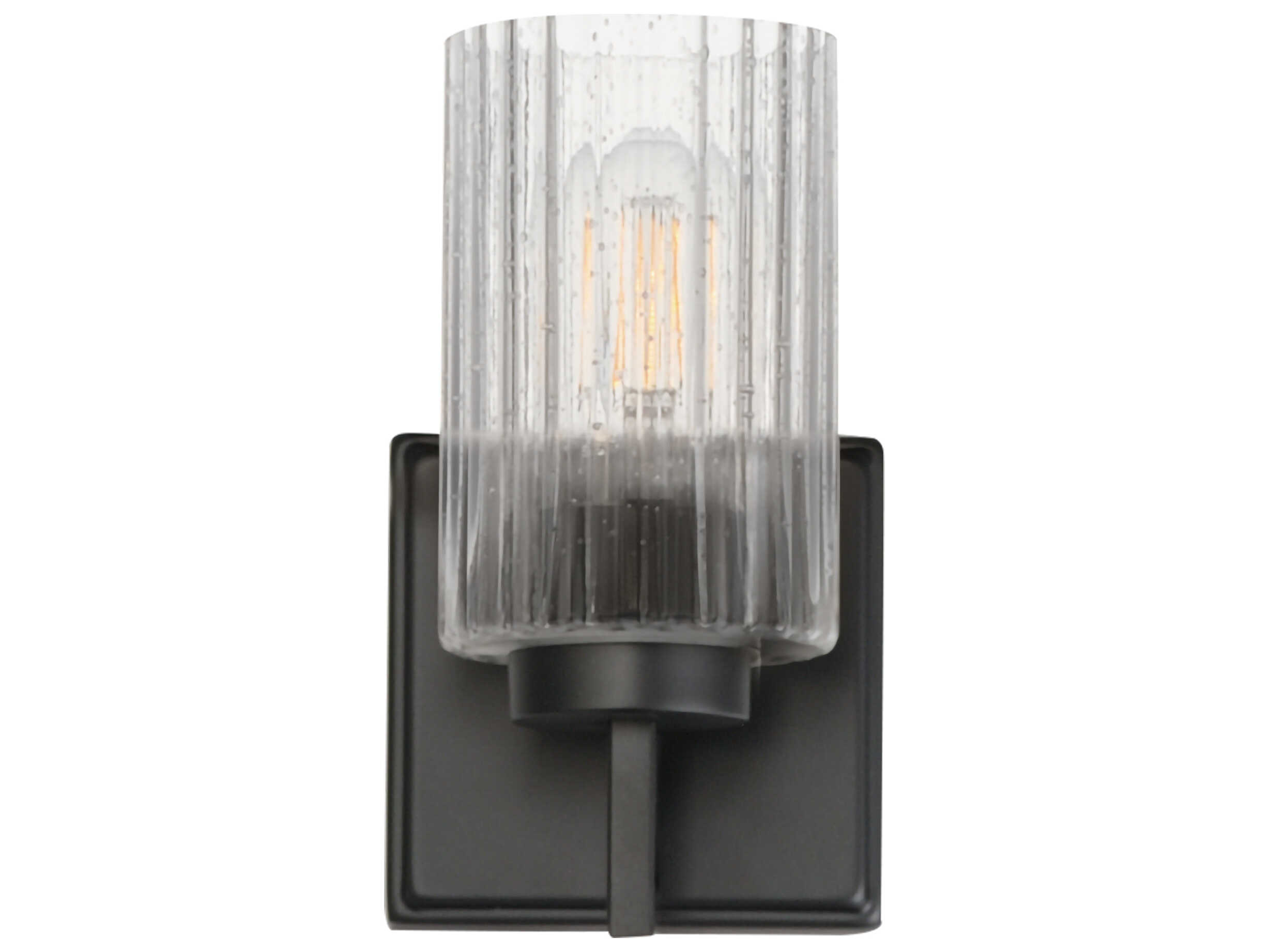 Maxim Lighting Rigata 1-Light Black Wall Sconce
