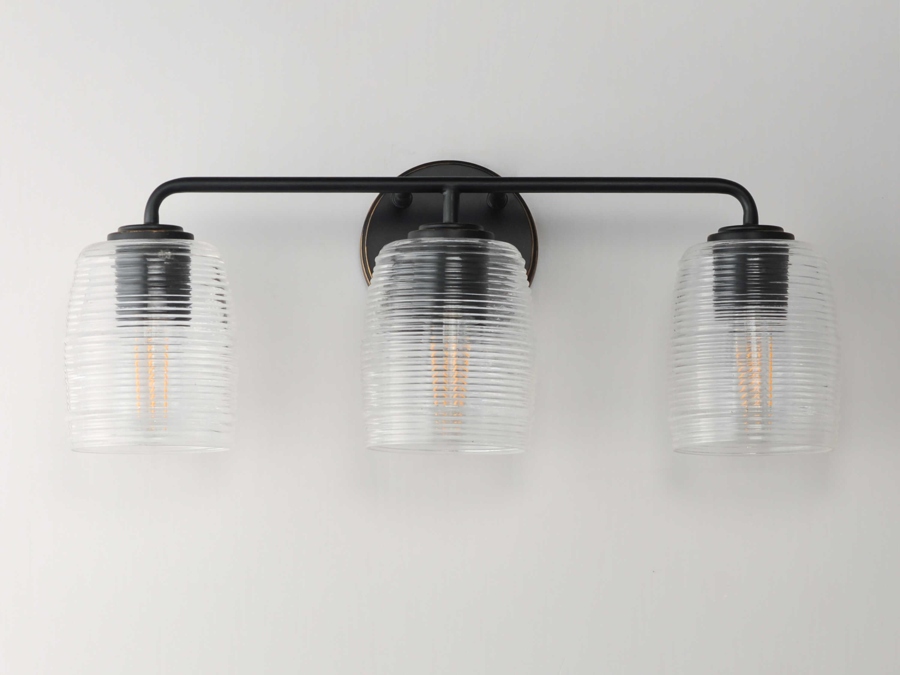 Maxim Lighting Honey 3-Light Kentucky Bronze Vanity Light