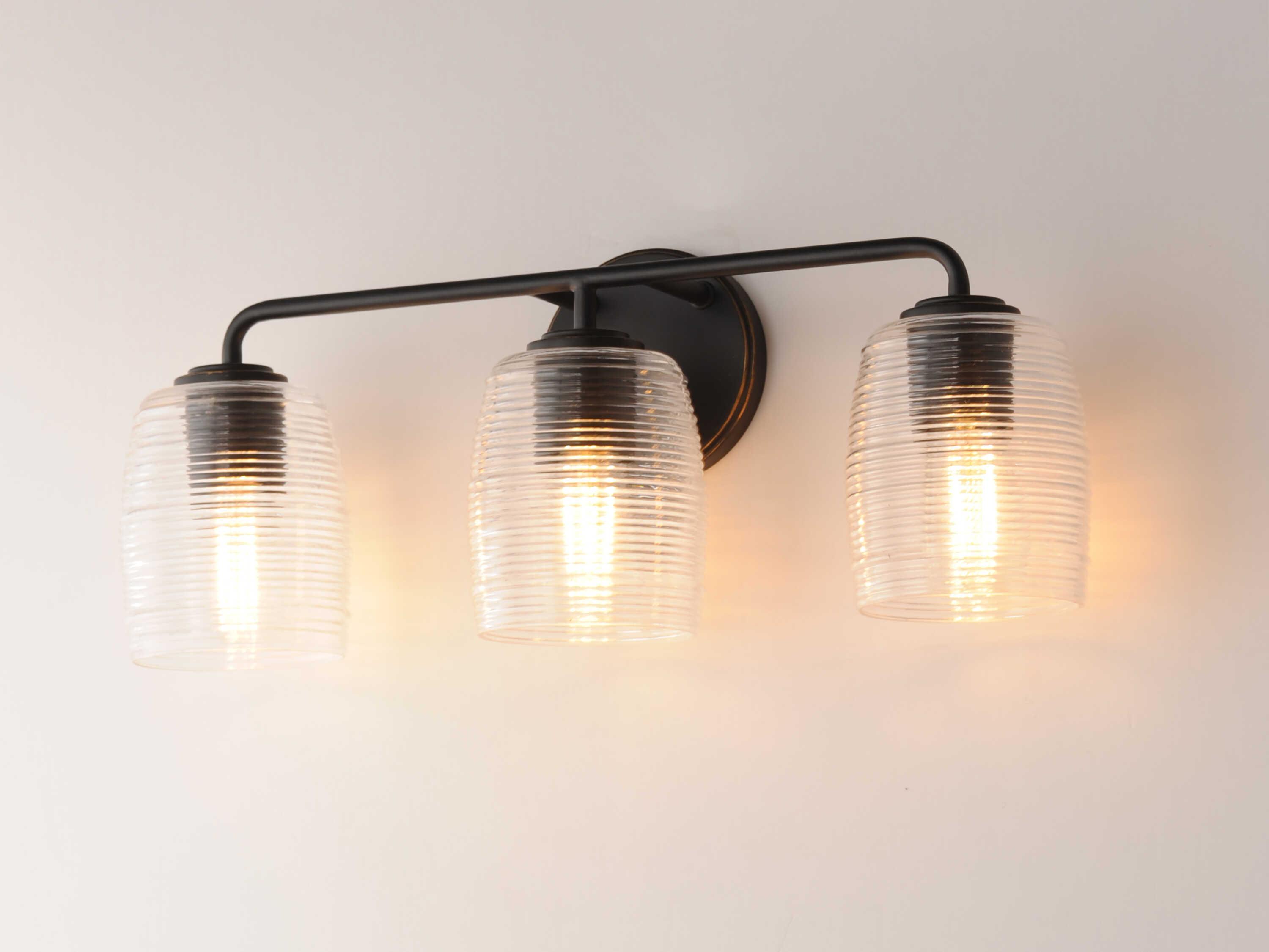 Maxim Lighting Honey 3-Light Kentucky Bronze Vanity Light