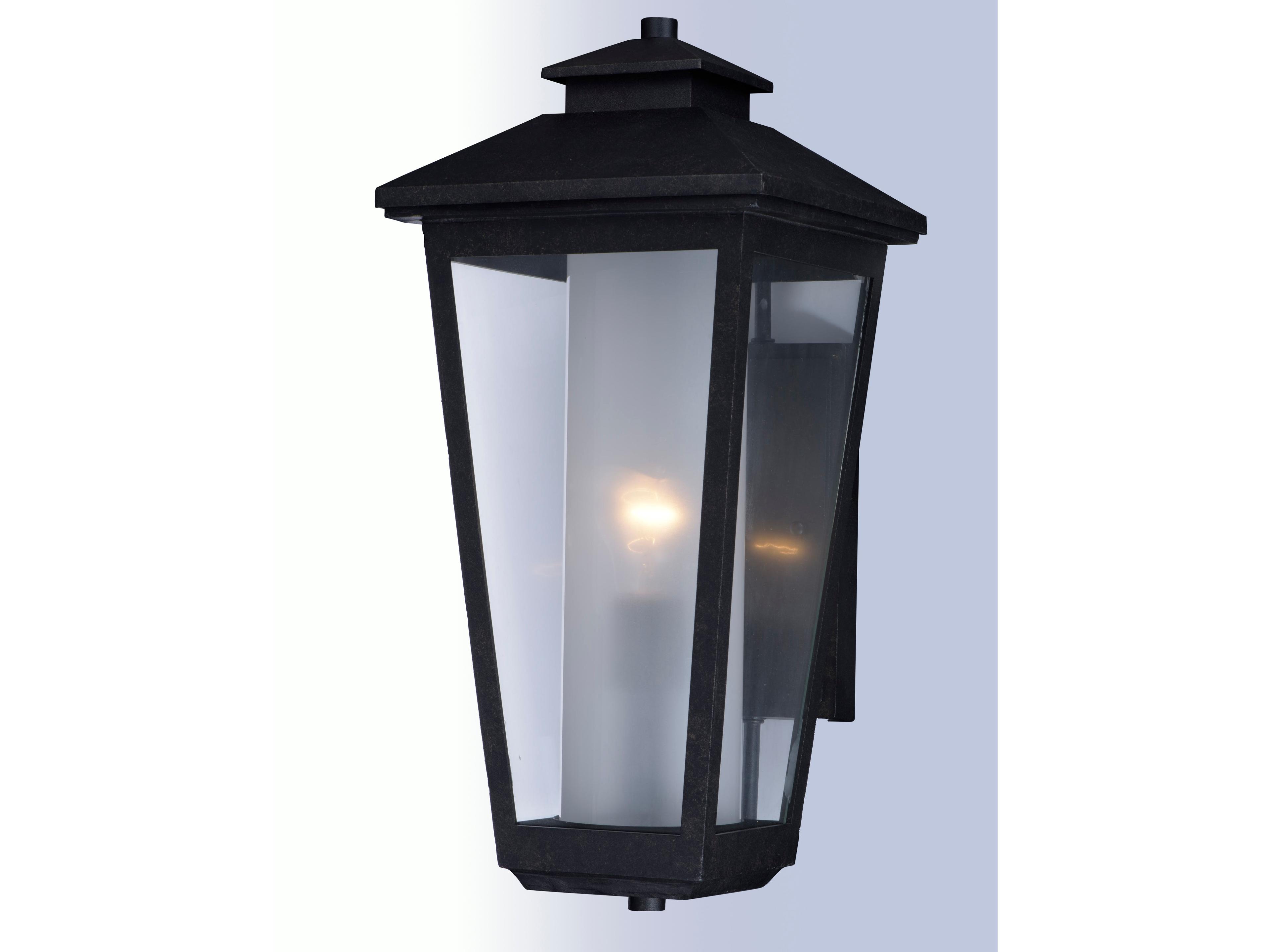 Maxim Lighting Aberdeen with Clear & Frosted Glass Outdoor Wall Light