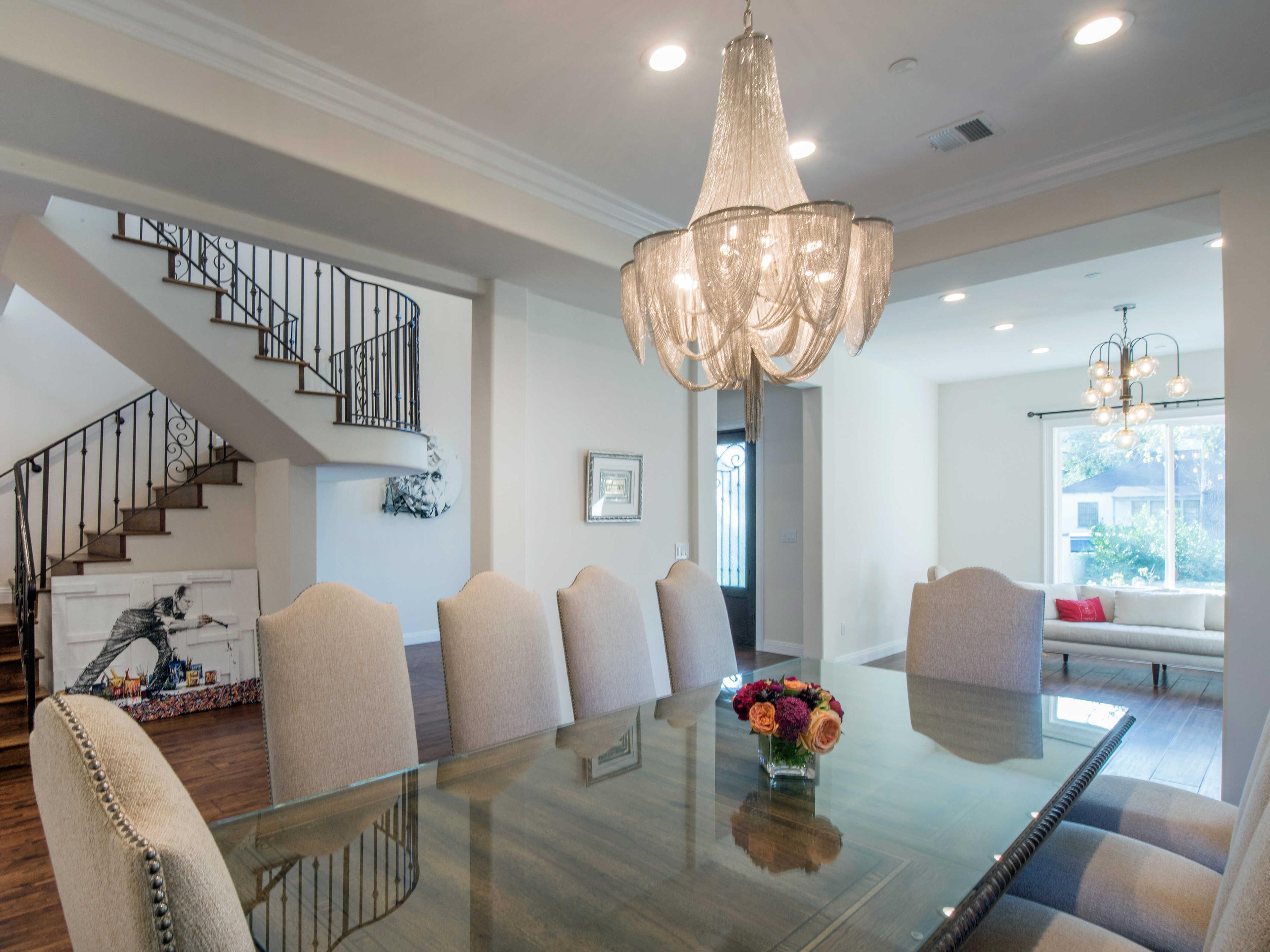 Maxim Lighting Chantilly 6-Light Polished Nickel Empire Chandelier