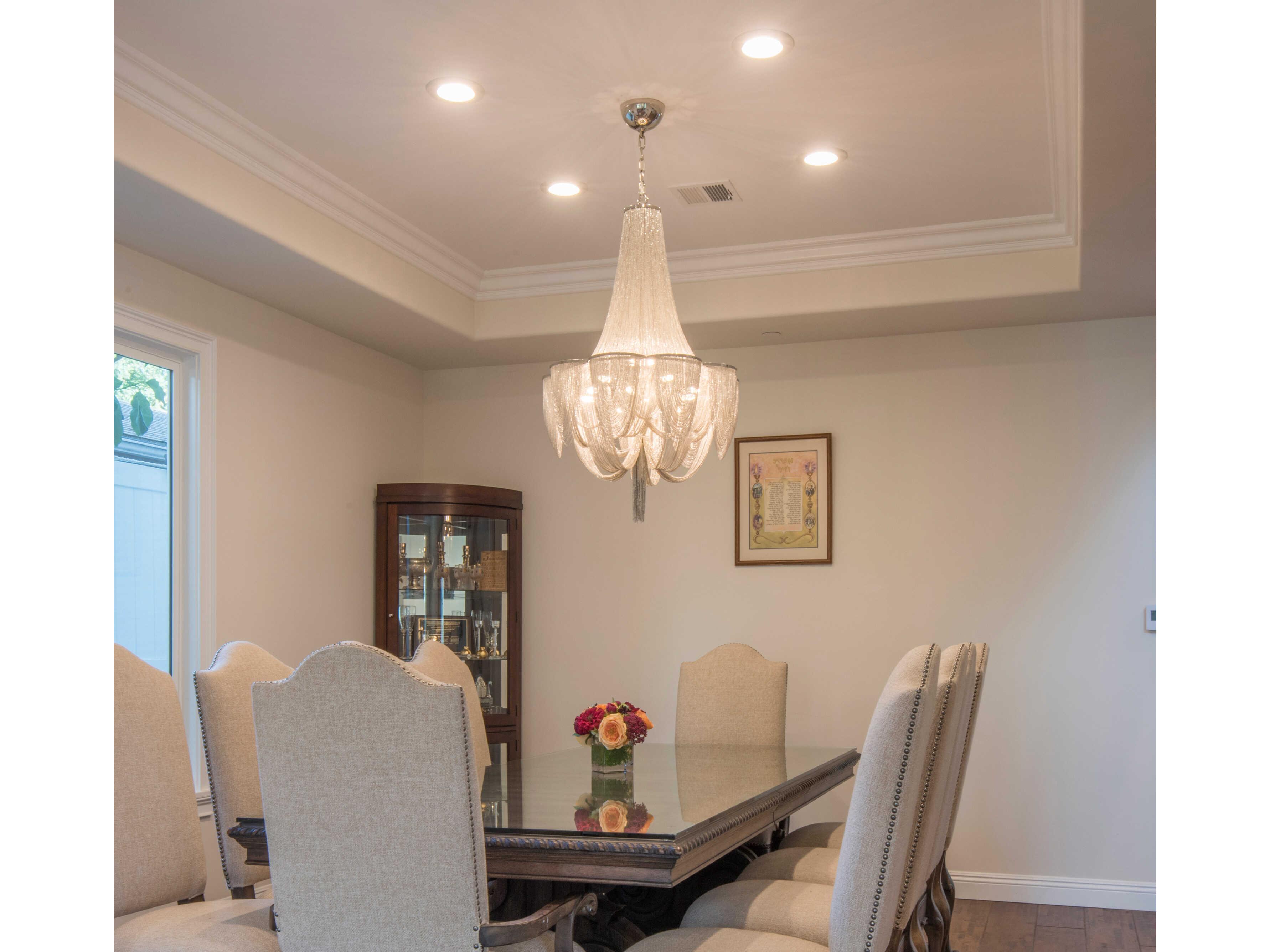 Maxim Lighting Chantilly 12-Light Polished Nickel Empire Chandelier