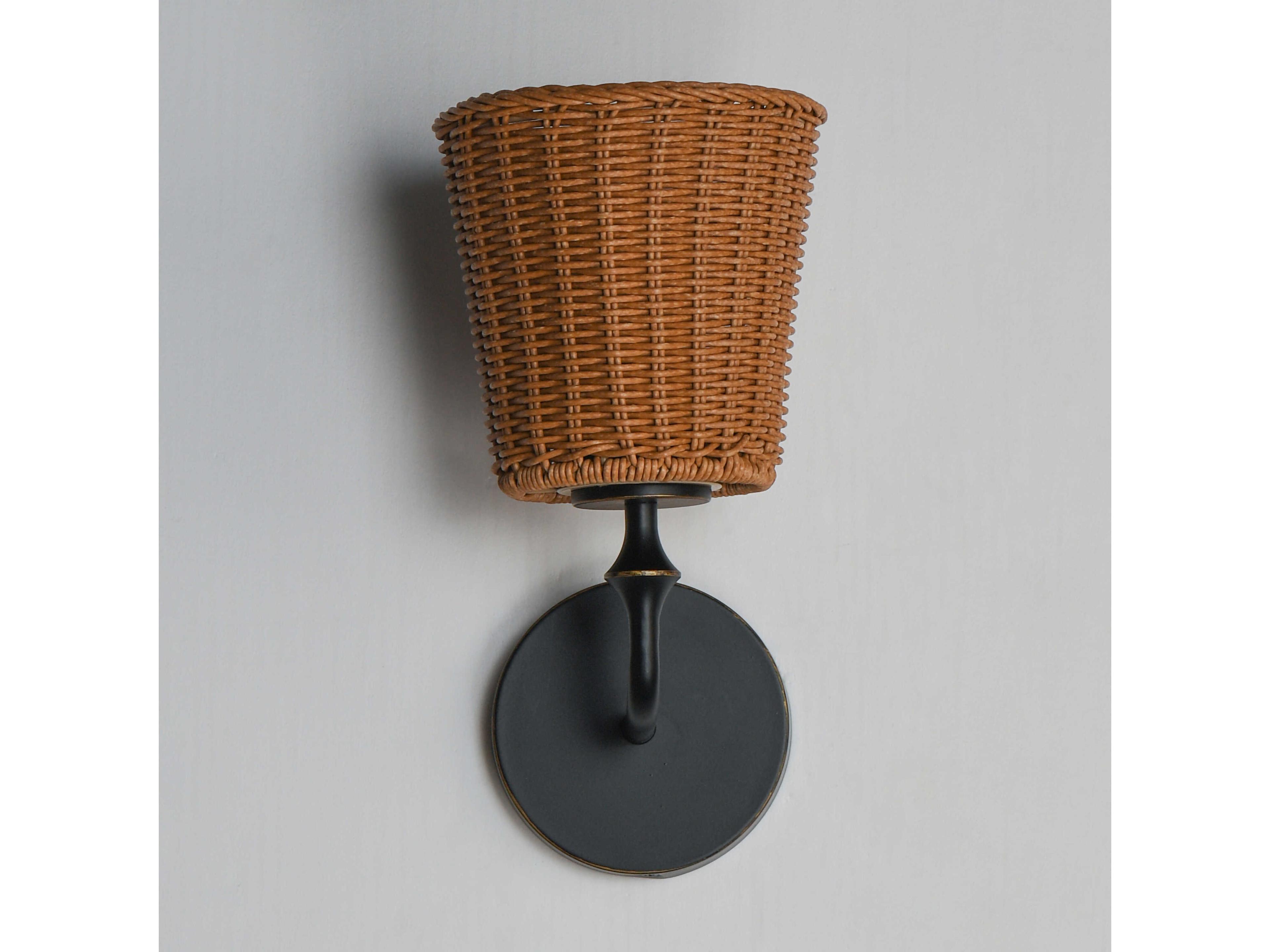 Maxim Lighting Baja 1-Light Dark Bronze Wall Sconce