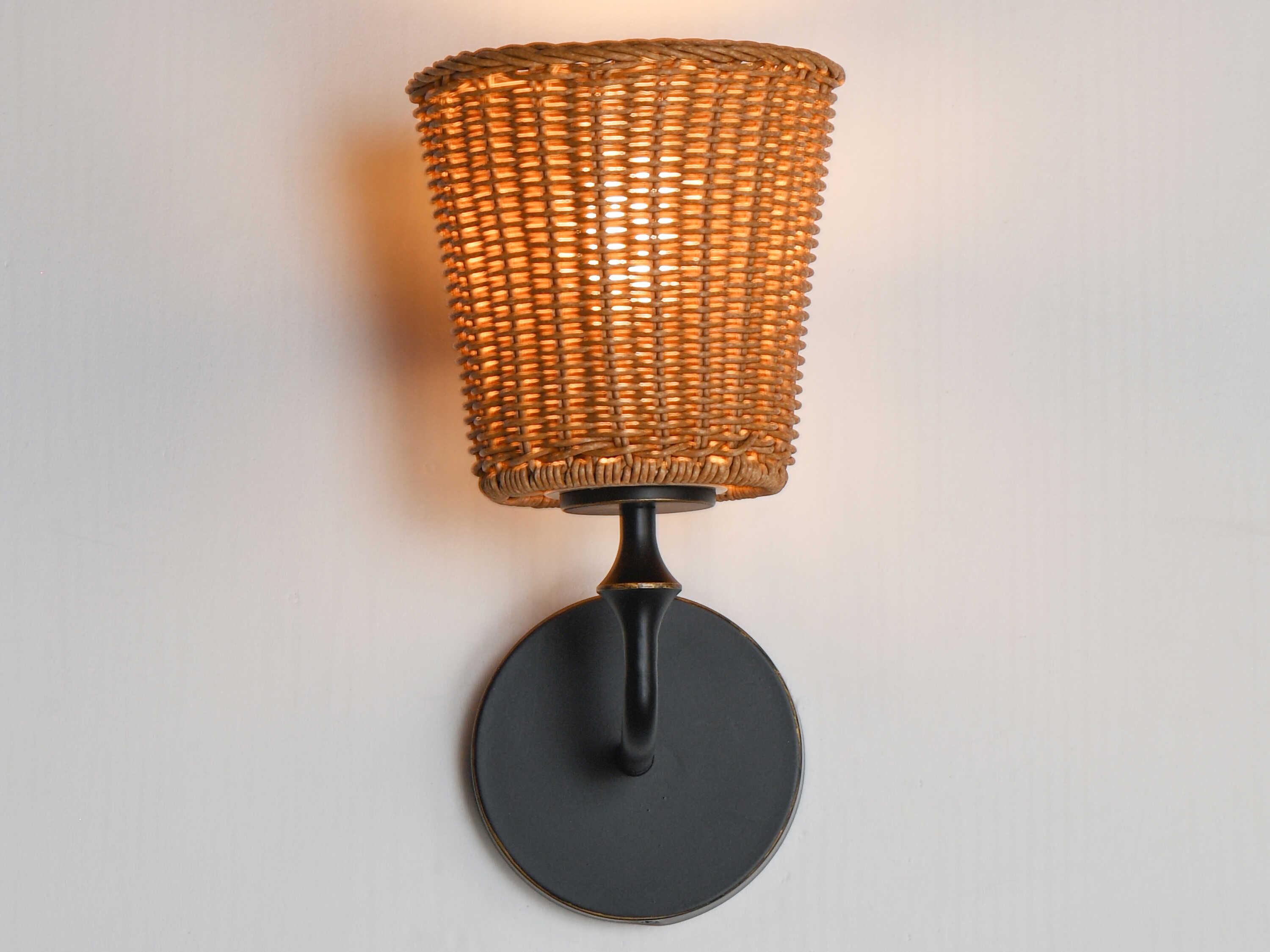 Maxim Lighting Baja 1-Light Dark Bronze Wall Sconce