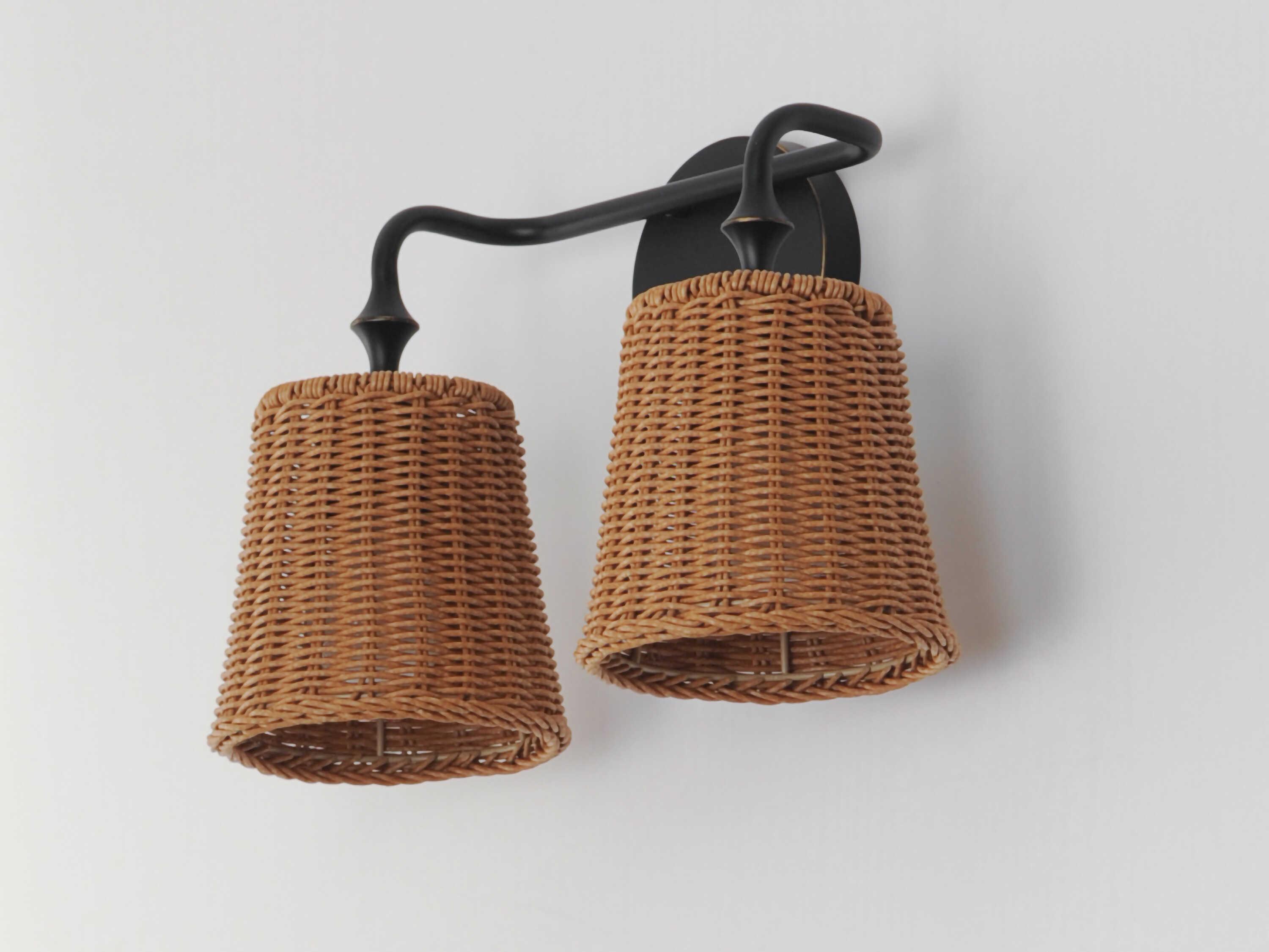 Maxim Lighting Baja 2-Light Dark Bronze Vanity Light