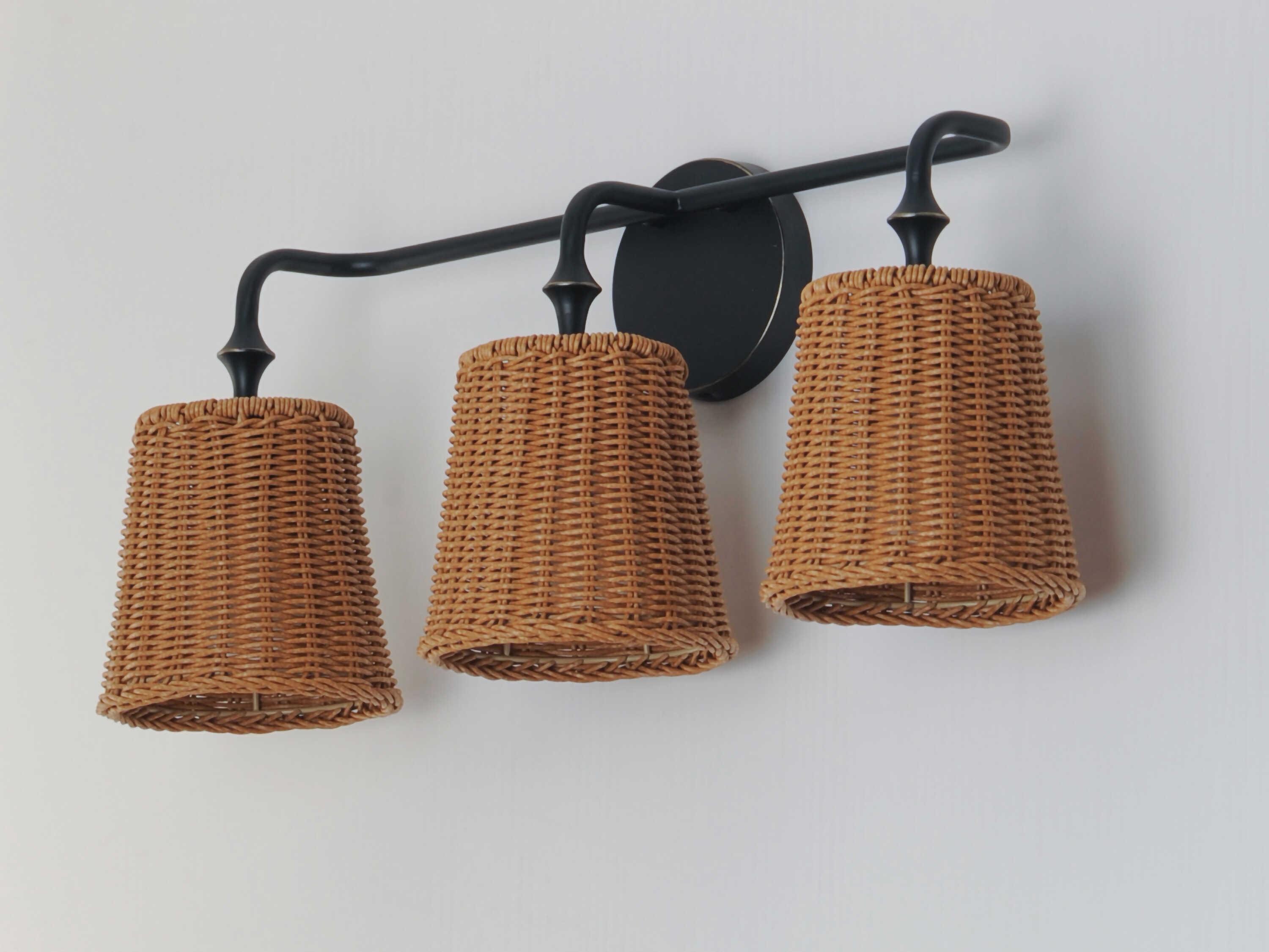 Maxim Lighting Baja 3-Light Dark Bronze Vanity Light