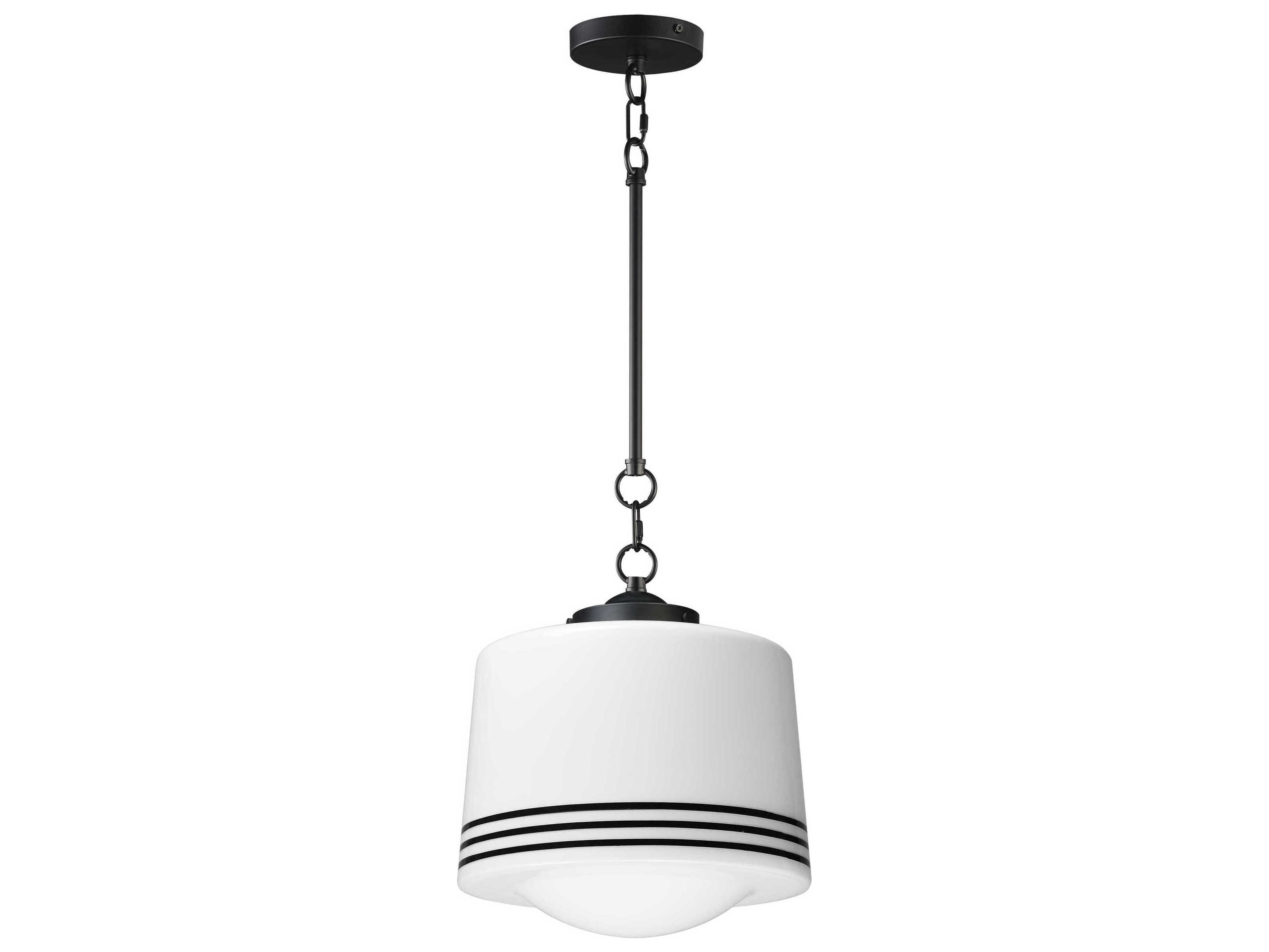 Maxim Lighting Eureka 1-Light Black Mini Pendant