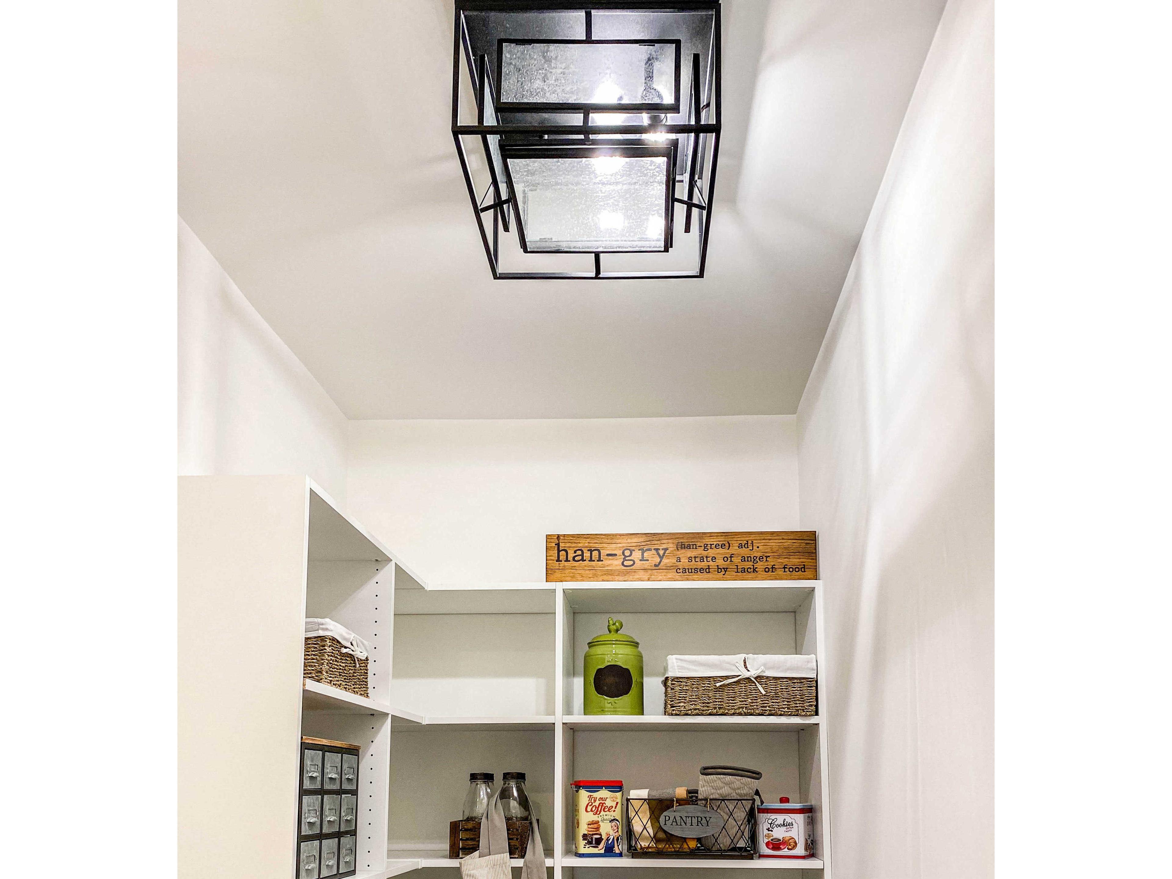 Maxim Lighting Era 2-Light Black Geometric Flush Mount