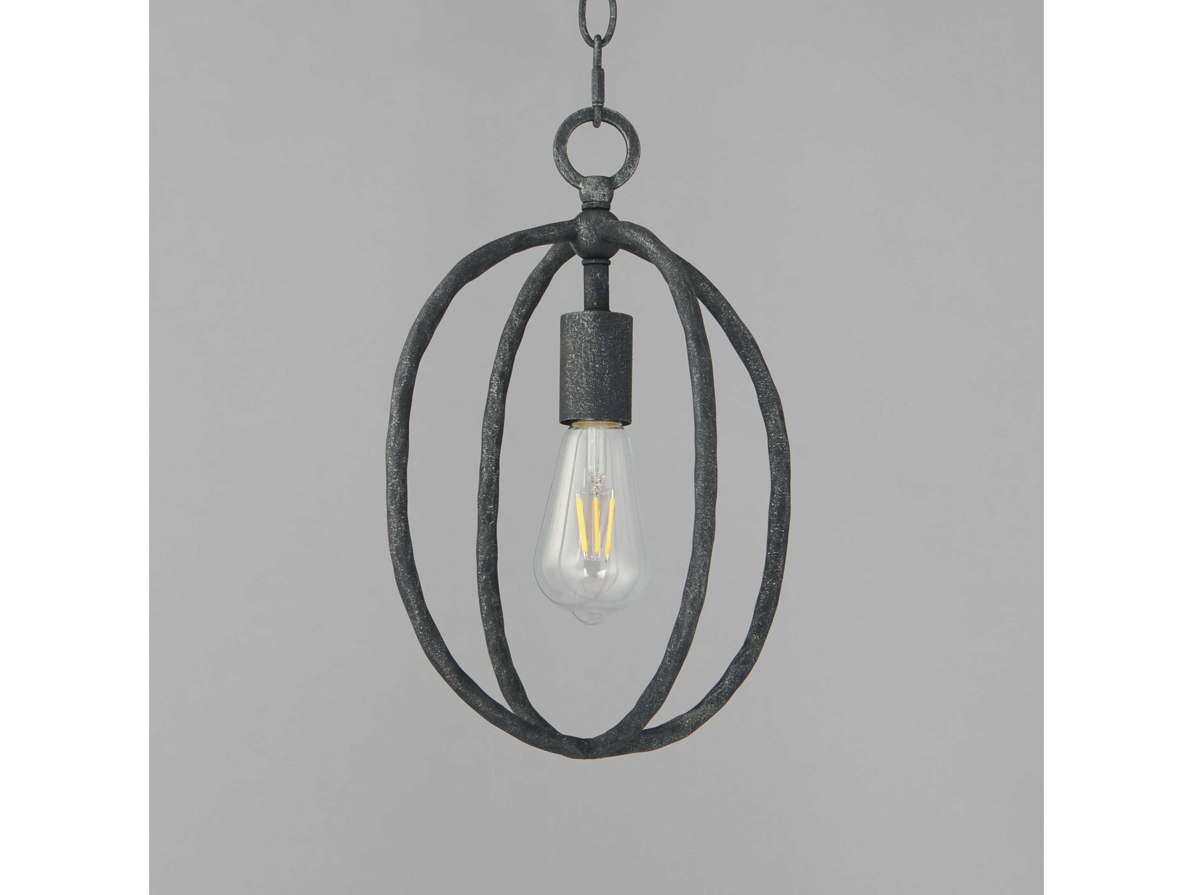 Maxim Lighting Martel 1-Light Blacksmith Mini Pendant